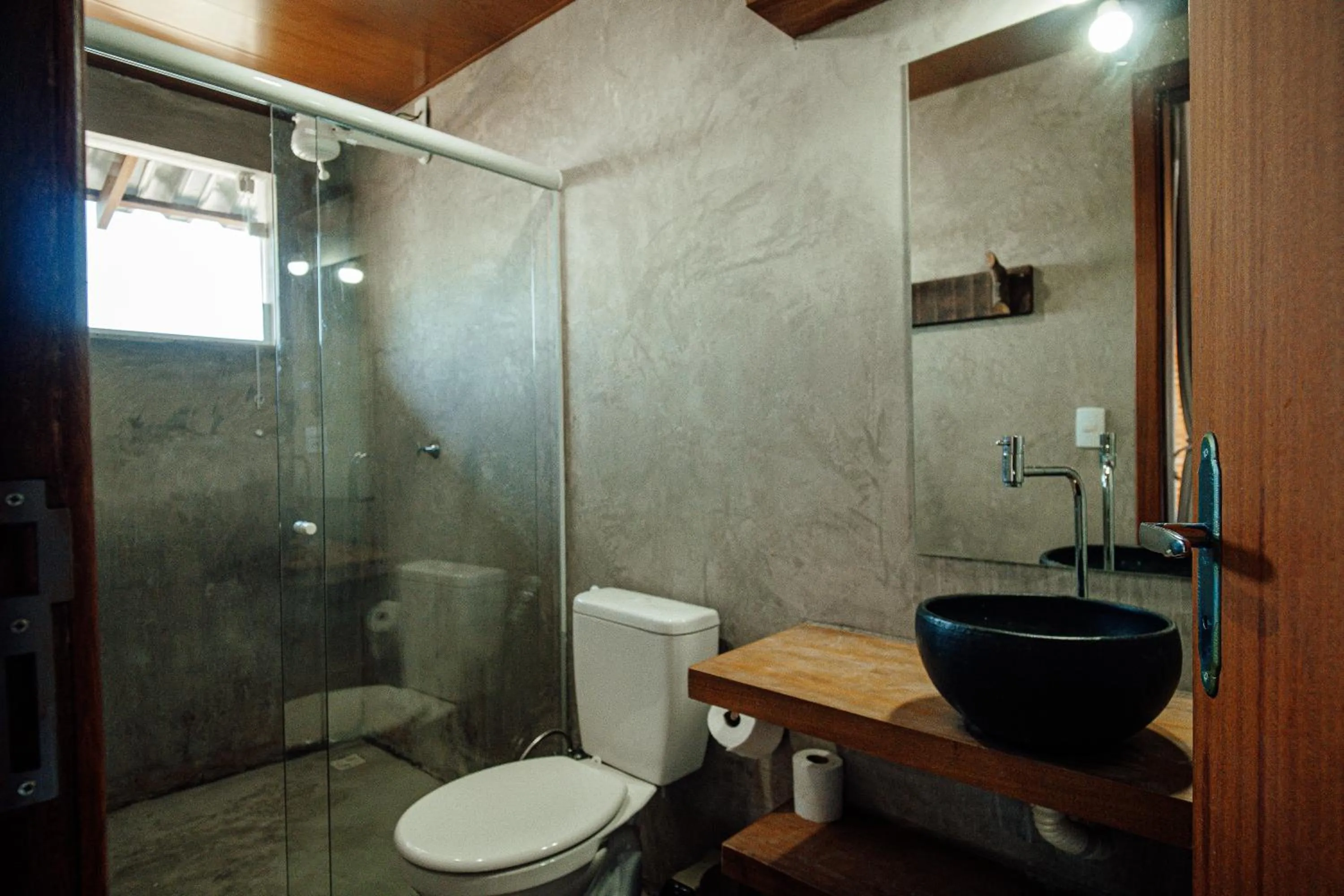 Bathroom in Pousada Terraço Guarapari