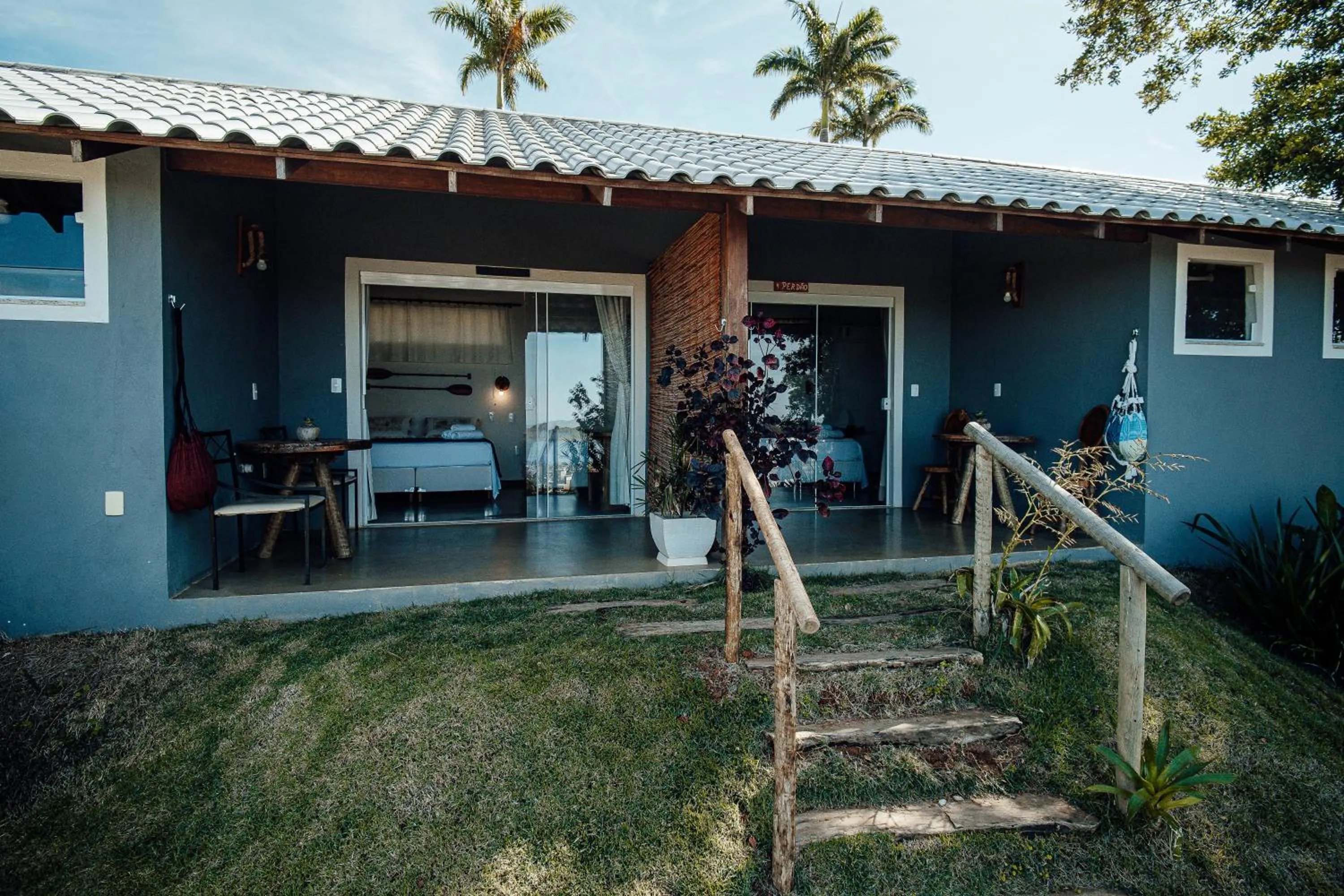 Patio in Pousada Terraço Guarapari