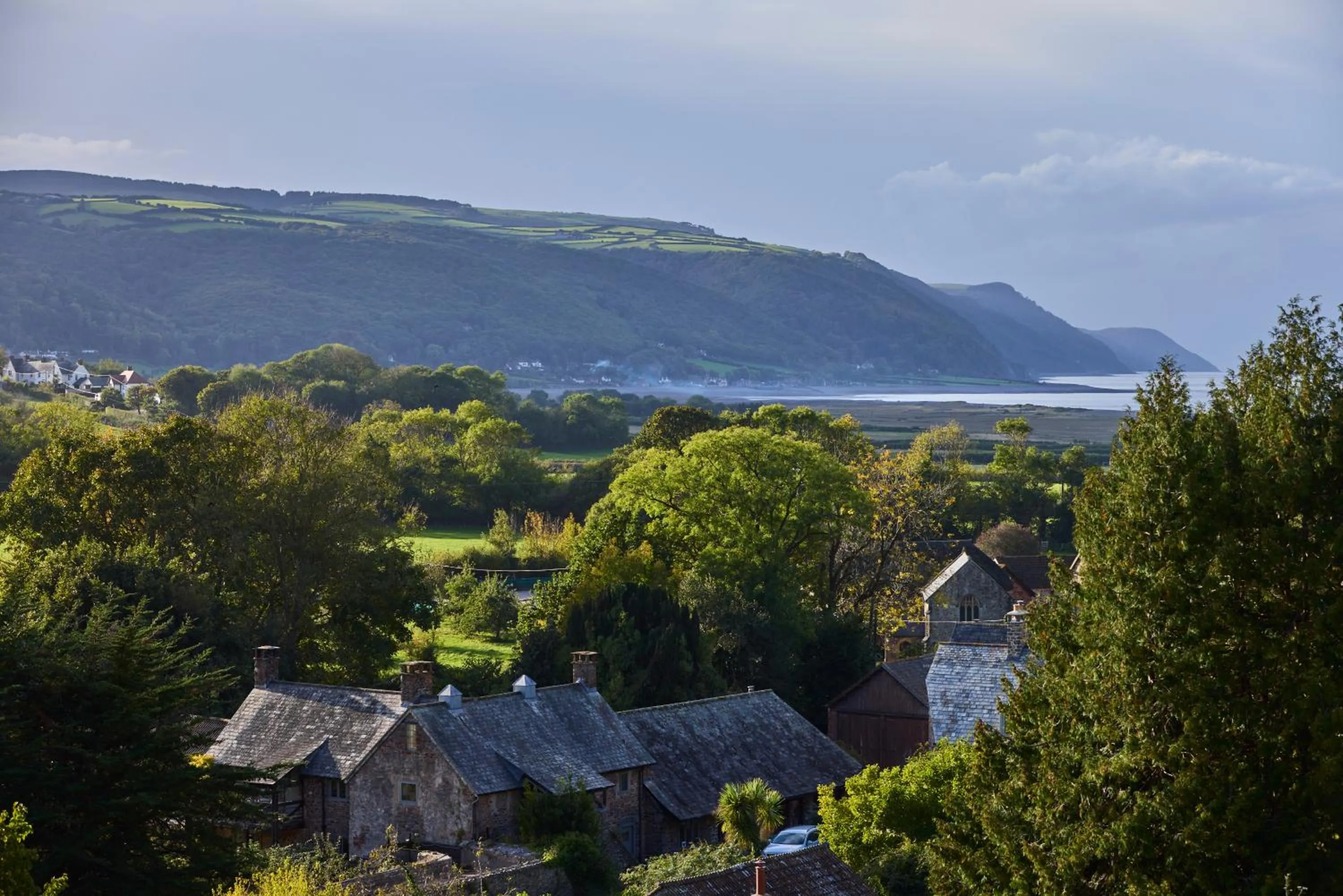 Nearby landmark in Luxury Bed And Breakfast at Bossington Hall in Exmoor, Somerset