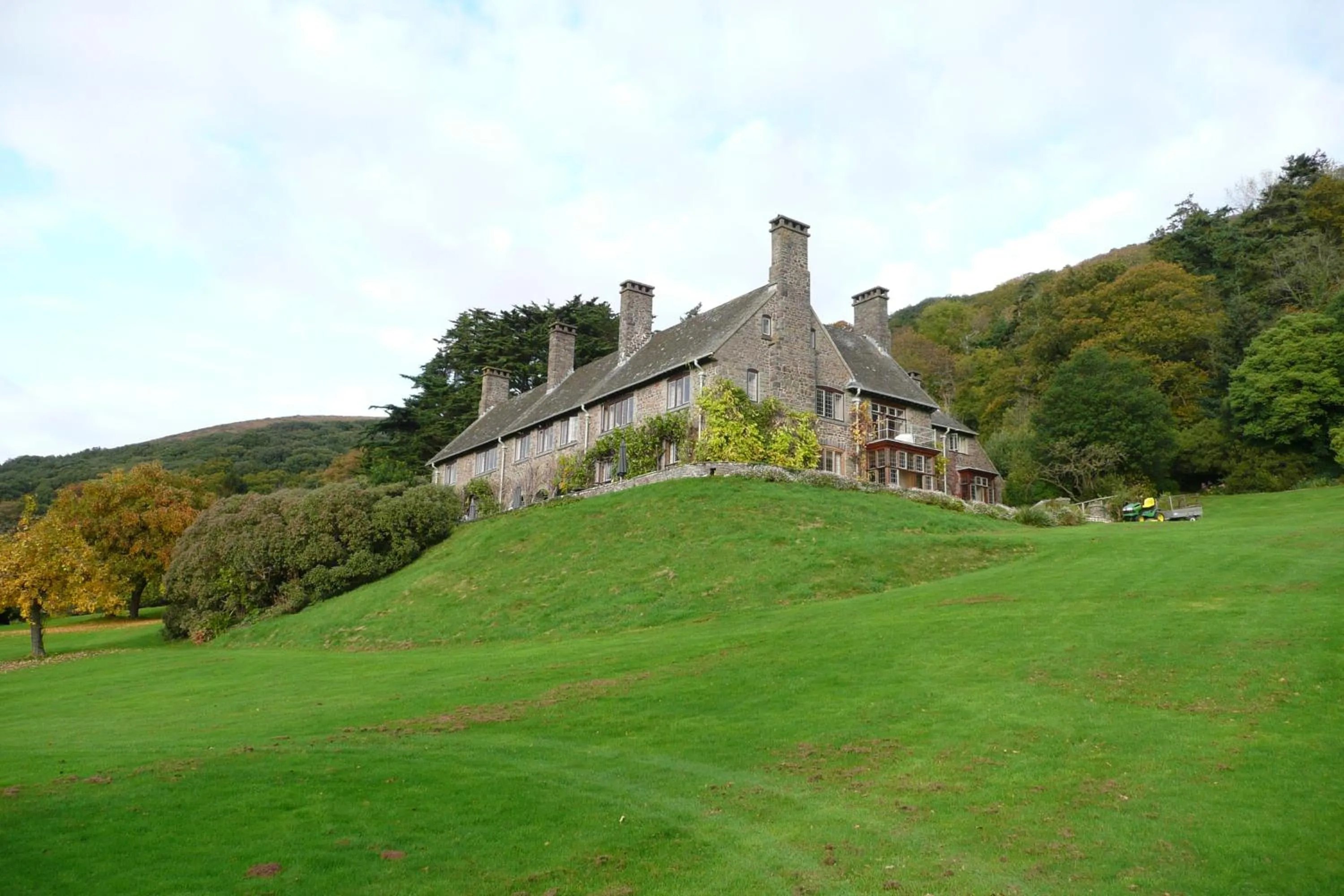 Property building in Luxury Bed And Breakfast at Bossington Hall in Exmoor, Somerset