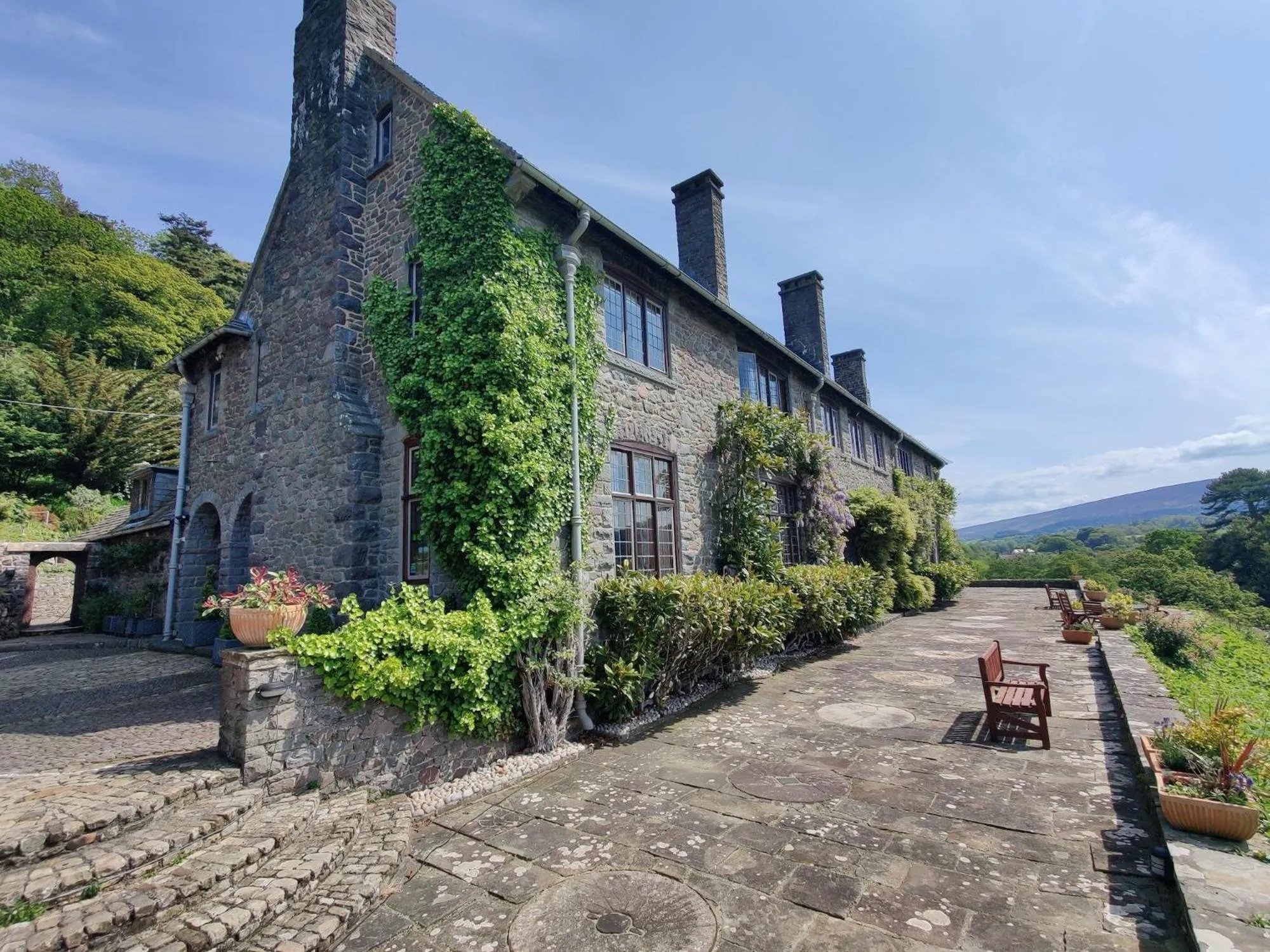 Luxury Bed And Breakfast at Bossington Hall in Exmoor, Somerset