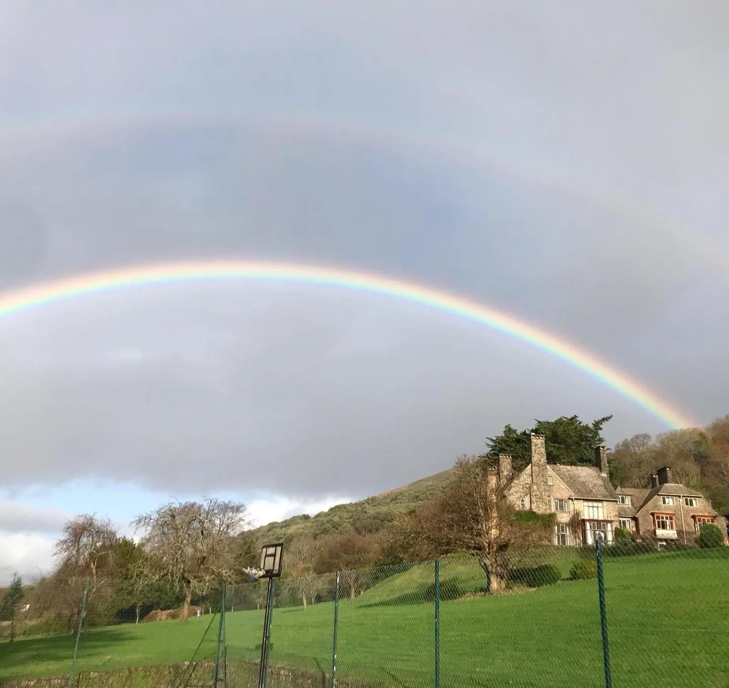 Property building in Luxury Bed And Breakfast at Bossington Hall in Exmoor, Somerset