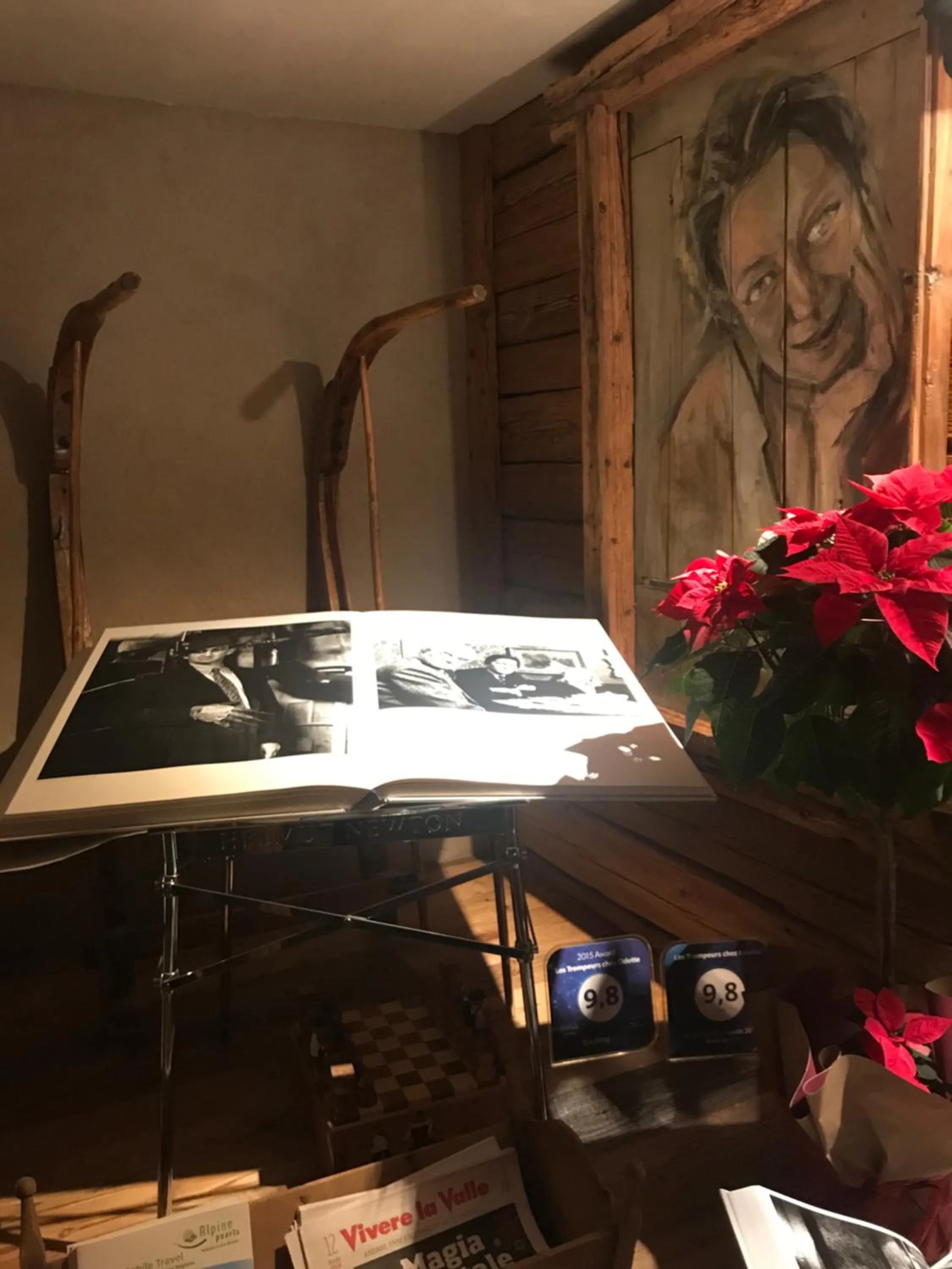 Lobby or reception in Les Trompeurs chez Odette