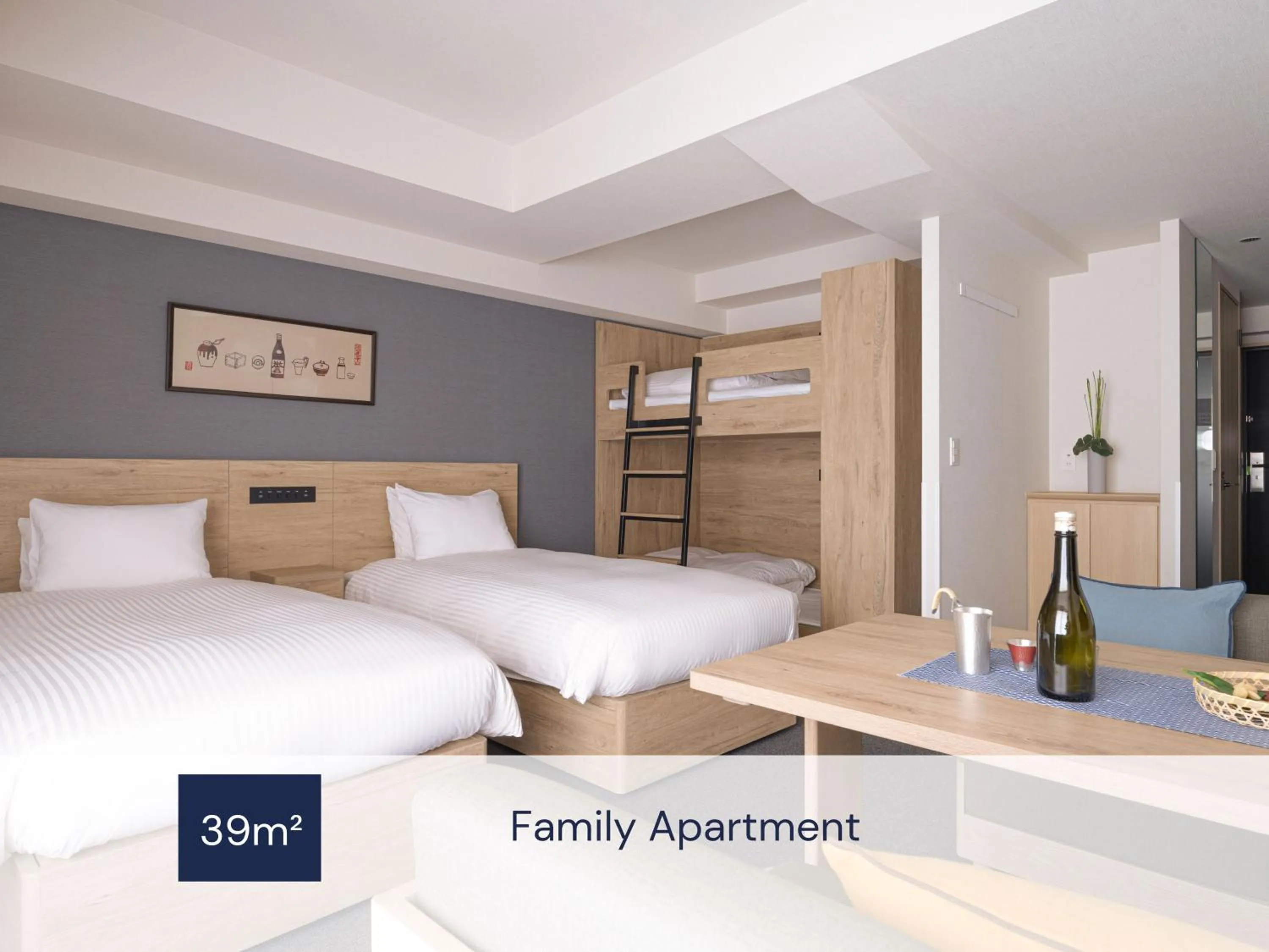 Bedroom, Bed in MIMARU Osaka Shinsaibashi East