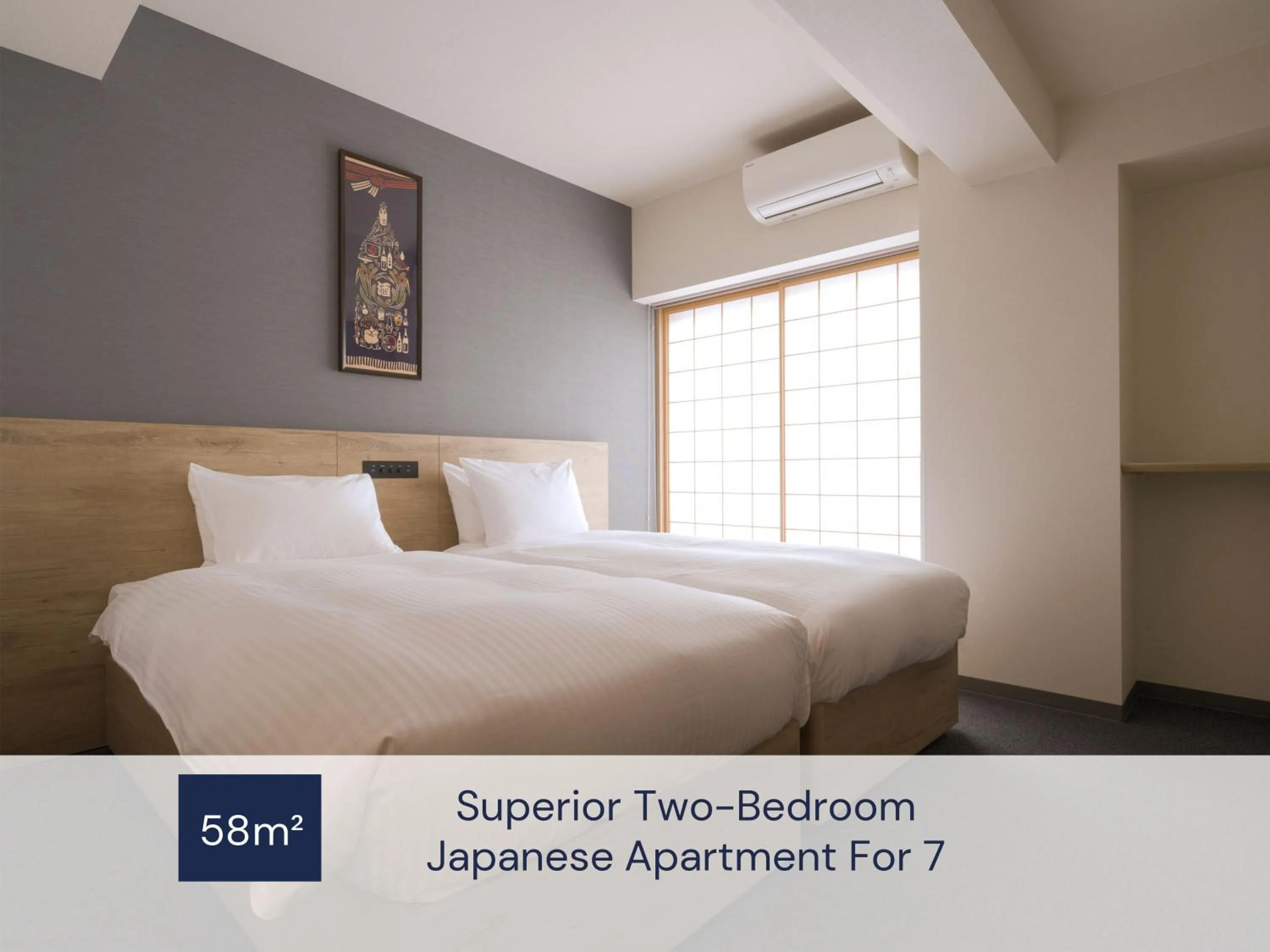 Bedroom, Bed in MIMARU Osaka Shinsaibashi East