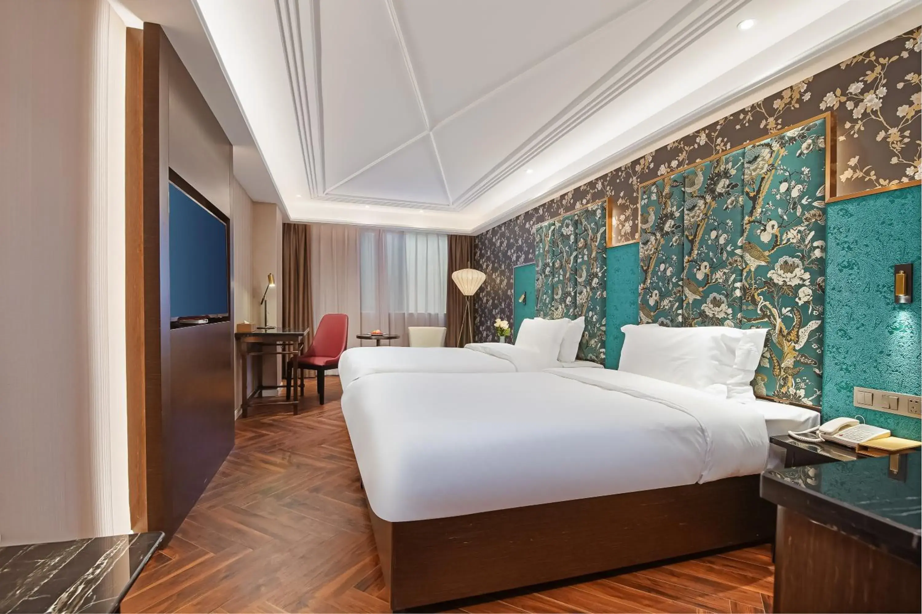 Bed in Jinjiang Metropolo Hotel (Nanjing South Railway Station Software Avenue Metro Station) Bed in Jinjiang Metropolo Hotel (Nanjing South Railway Station Software Avenue Metro Station)