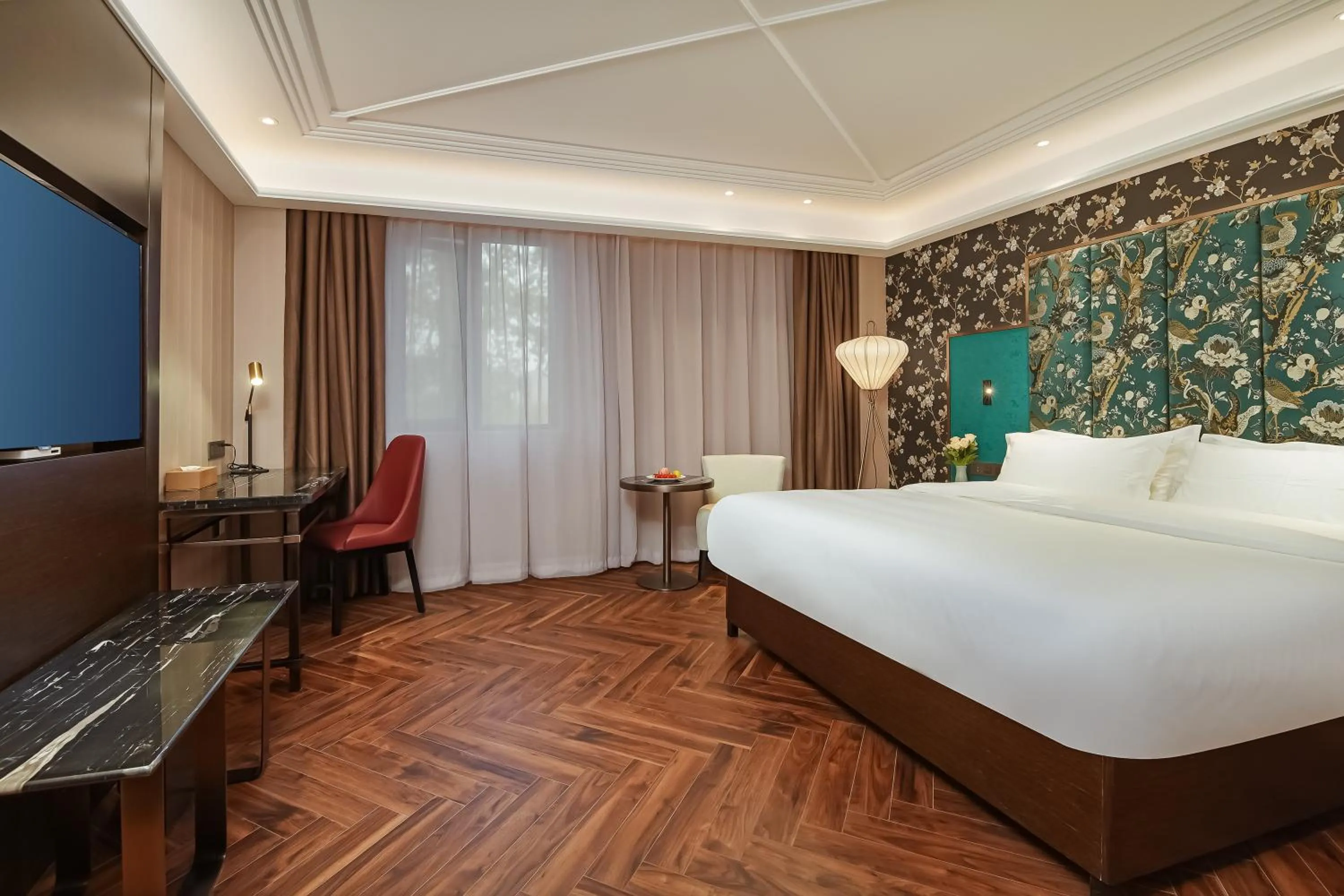 Photo of the whole room in Jinjiang Metropolo Hotel (Nanjing South Railway Station Software Avenue Metro Station)