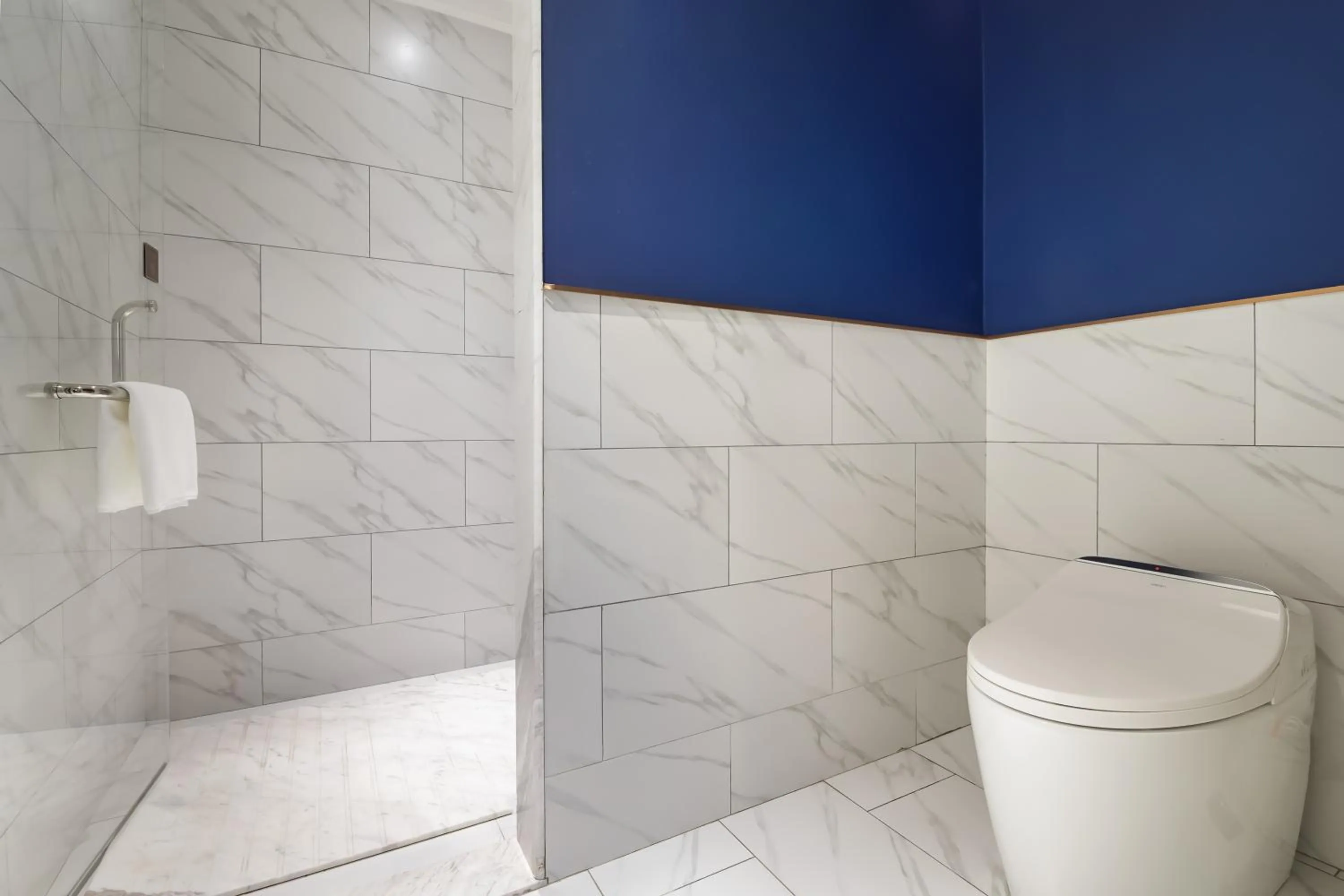 Bathroom in Jinjiang Metropolo Hotel (Nanjing South Railway Station Software Avenue Metro Station)