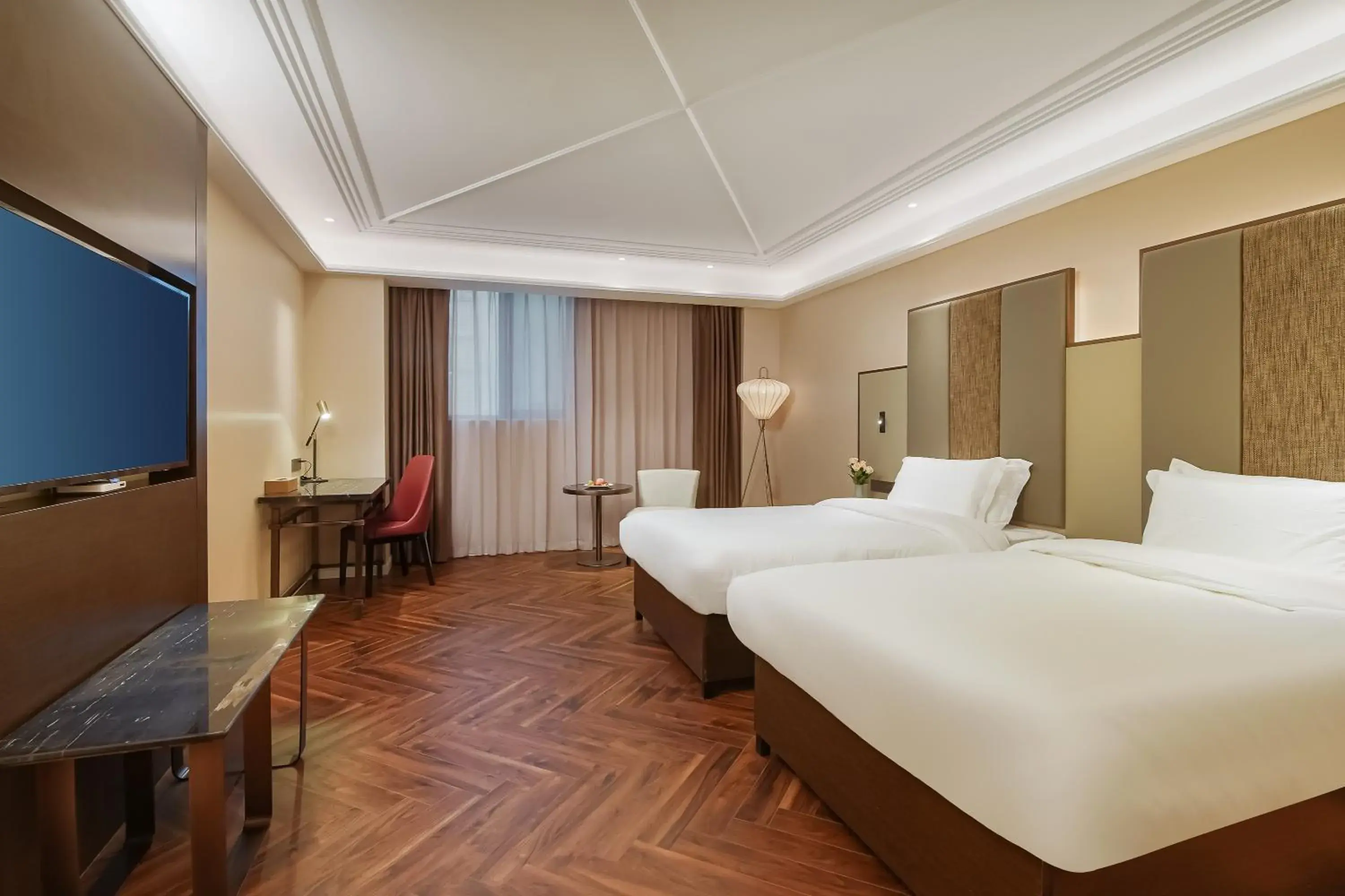 Bedroom in Jinjiang Metropolo Hotel (Nanjing South Railway Station Software Avenue Metro Station) Bedroom in Jinjiang Metropolo Hotel (Nanjing South Railway Station Software Avenue Metro Station)