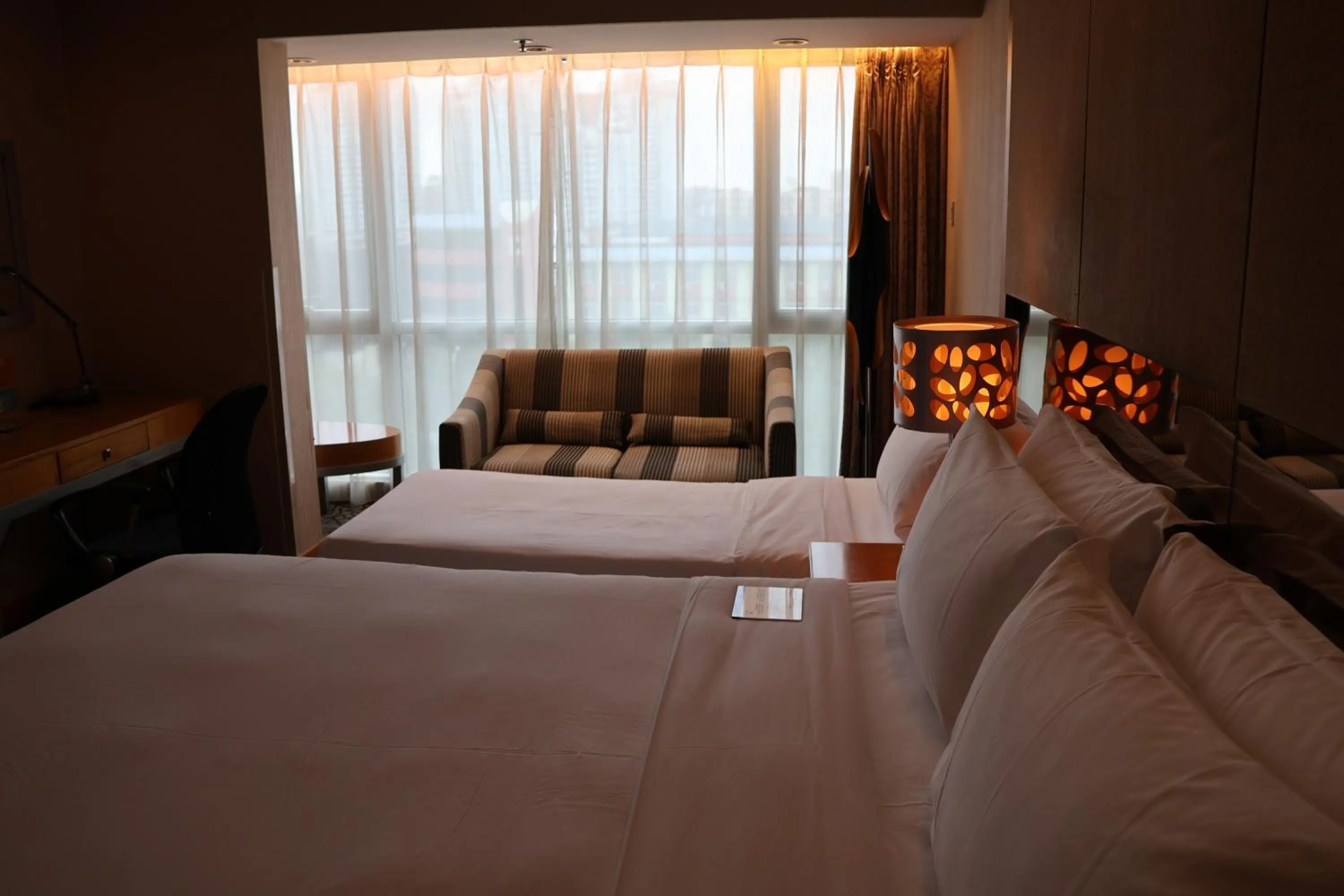 Bed in Park Plaza Beijing Science Park