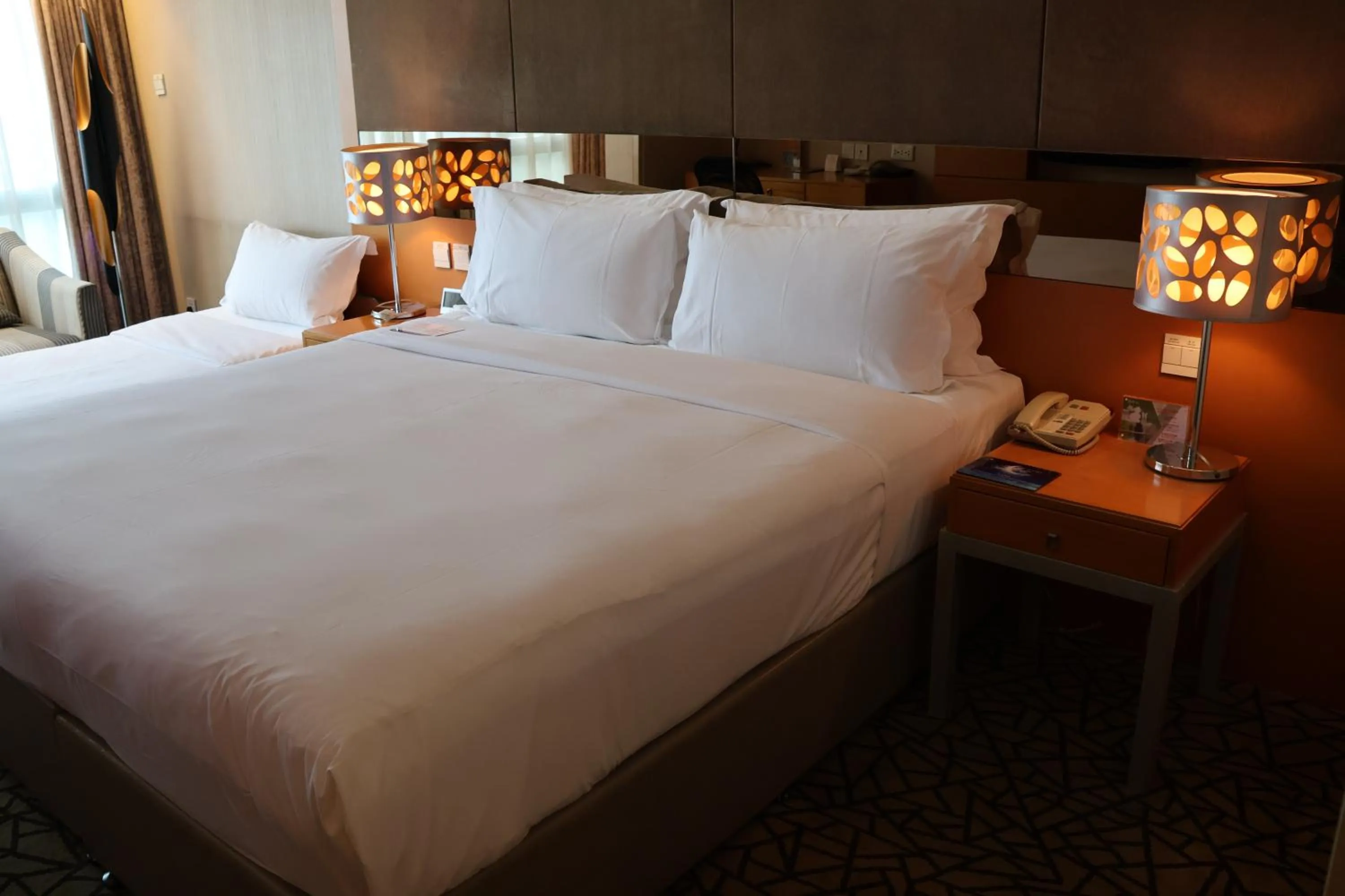 Bed in Park Plaza Beijing Science Park