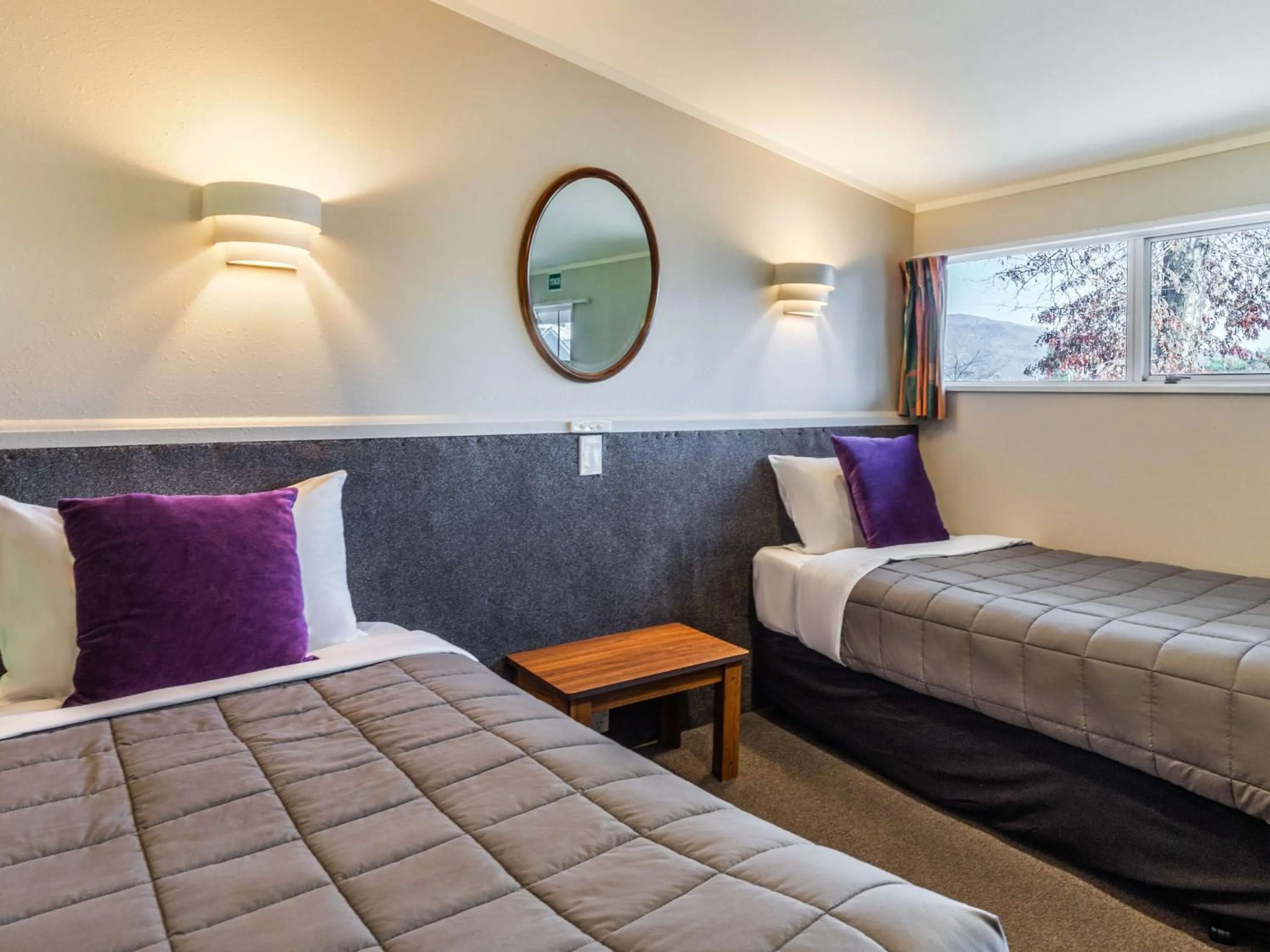 Bed in Turangi Leisure Lodge