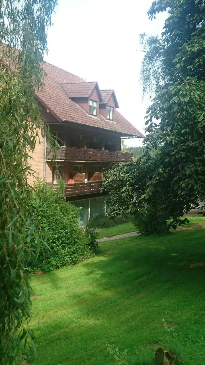 Garden in Hotel Zur Burg Sternberg