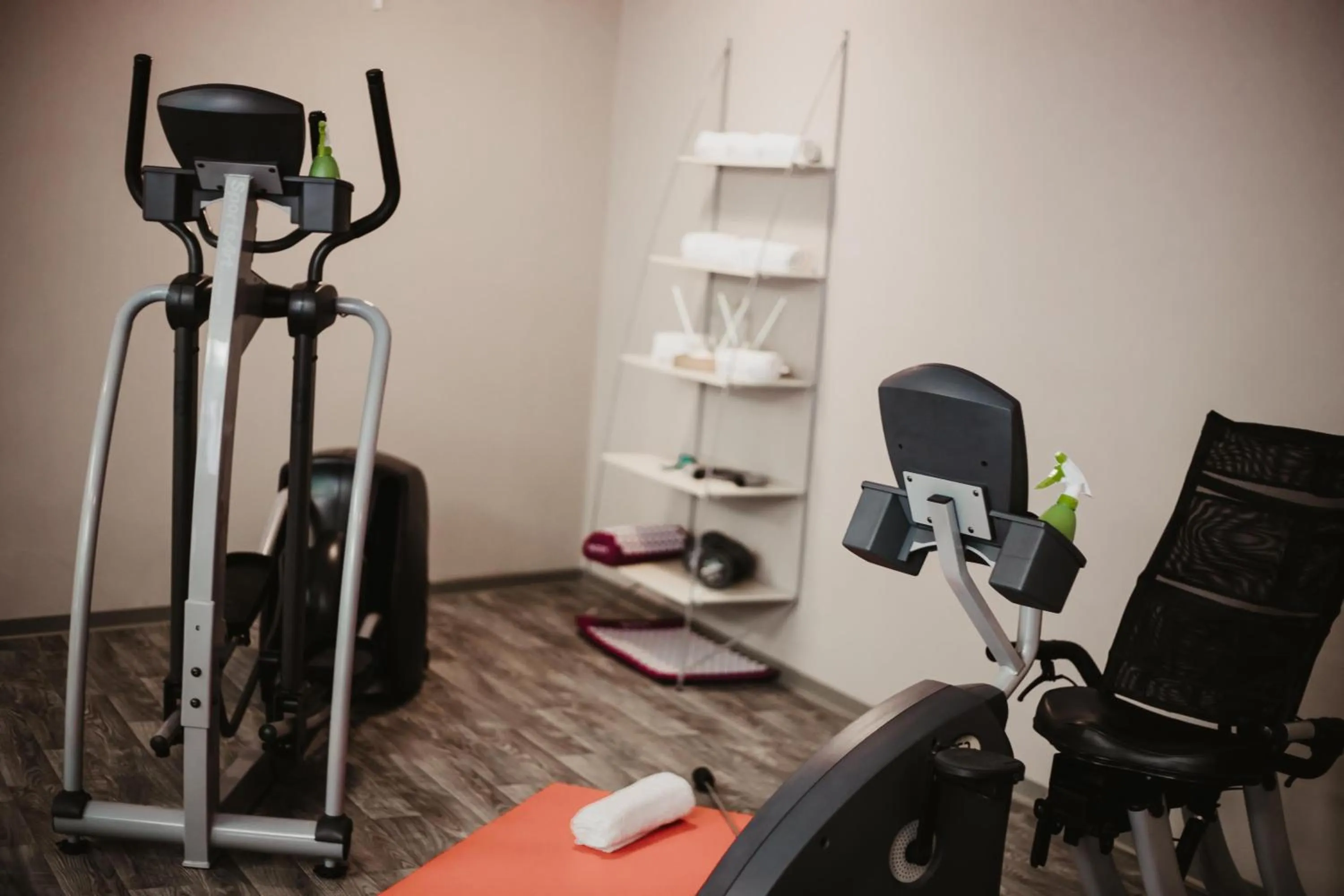 Fitness centre/facilities in Hotel Zur Burg Sternberg