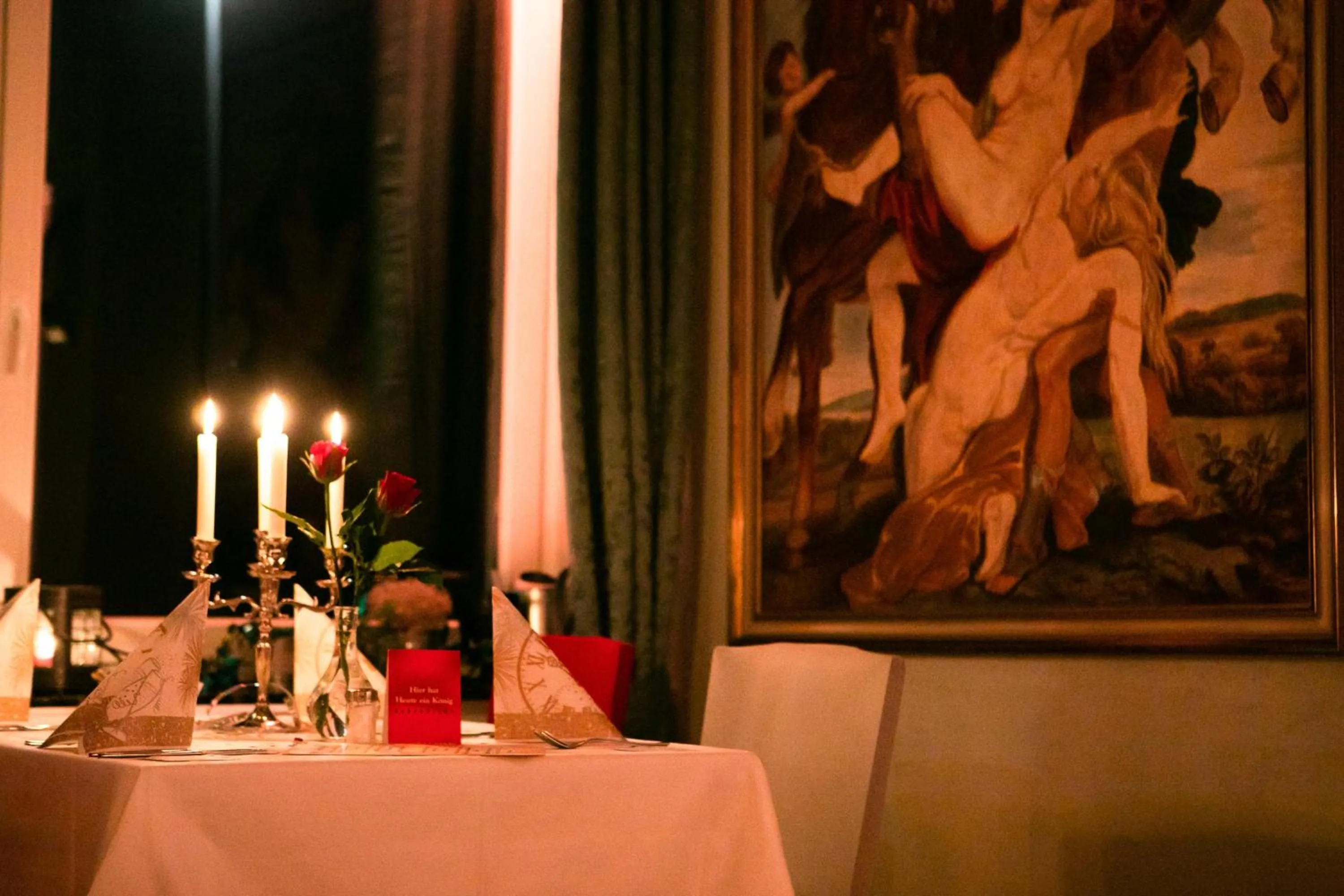 Food and drinks in Hotel Zur Burg Sternberg