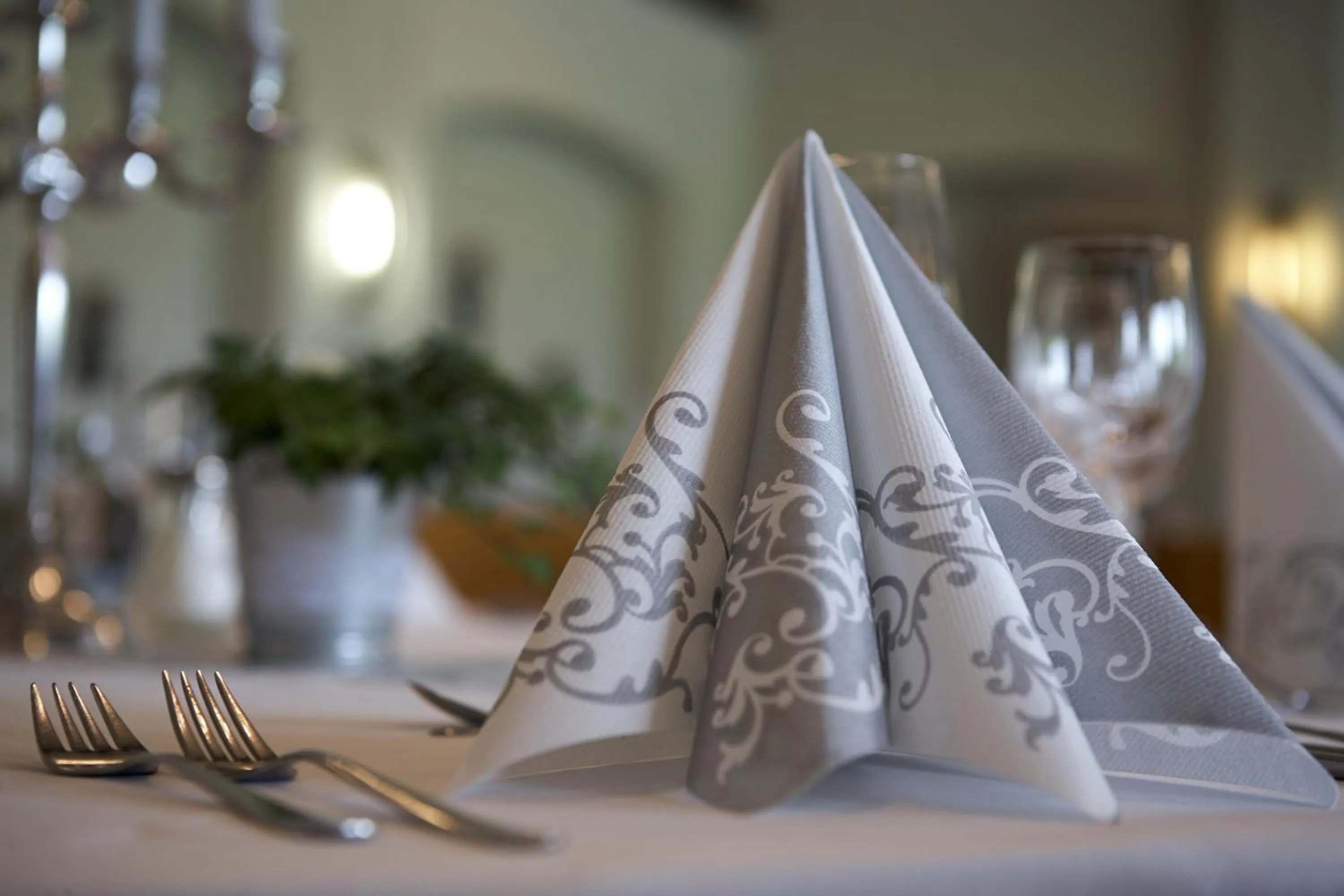 Restaurant/places to eat in Hotel Zur Burg Sternberg