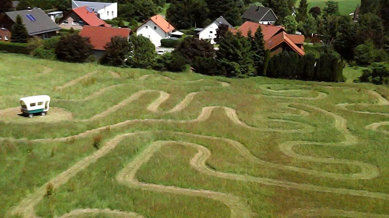 Natural landscape in Hotel Zur Burg Sternberg