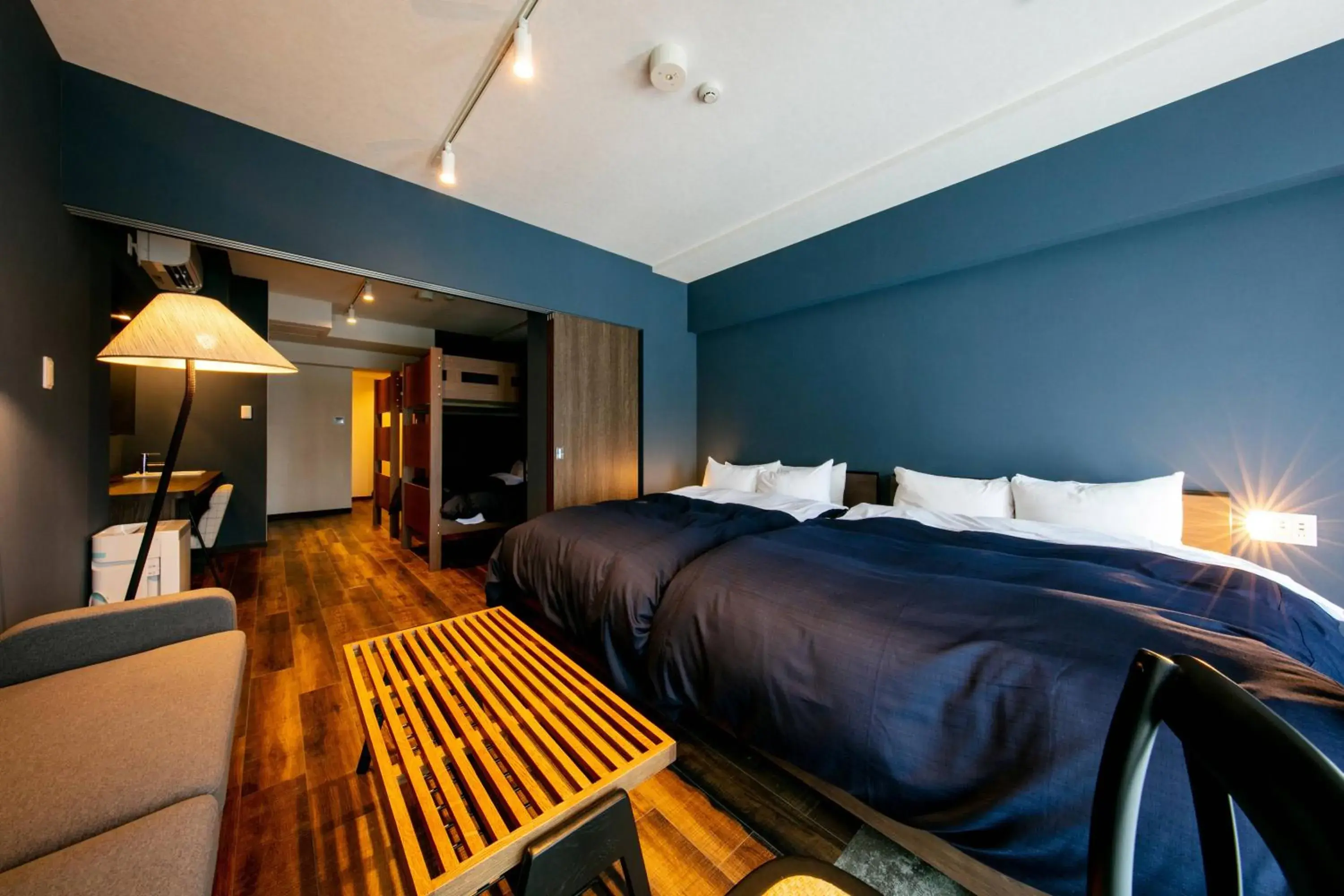 Living room, Bed in VILLA KOSHIDO ODORI Living room, Bed in VILLA KOSHIDO ODORI