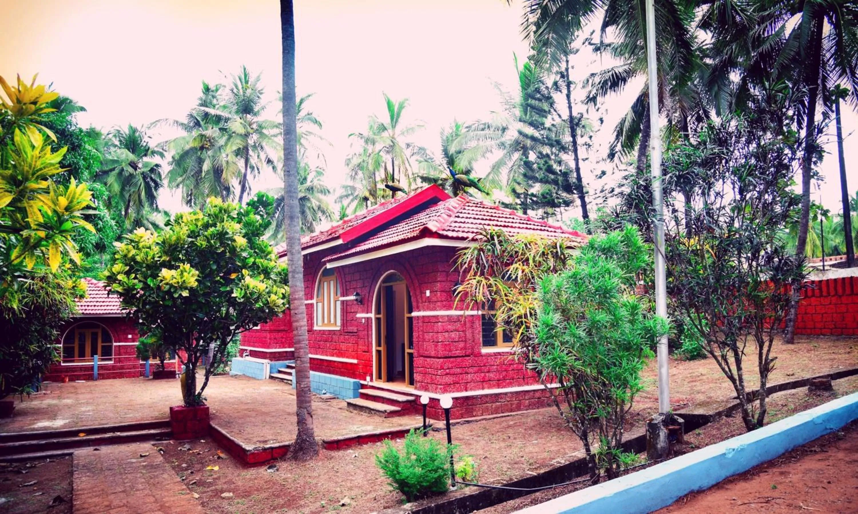 Patio in ShriGo Bekal Fort Resort & Spa