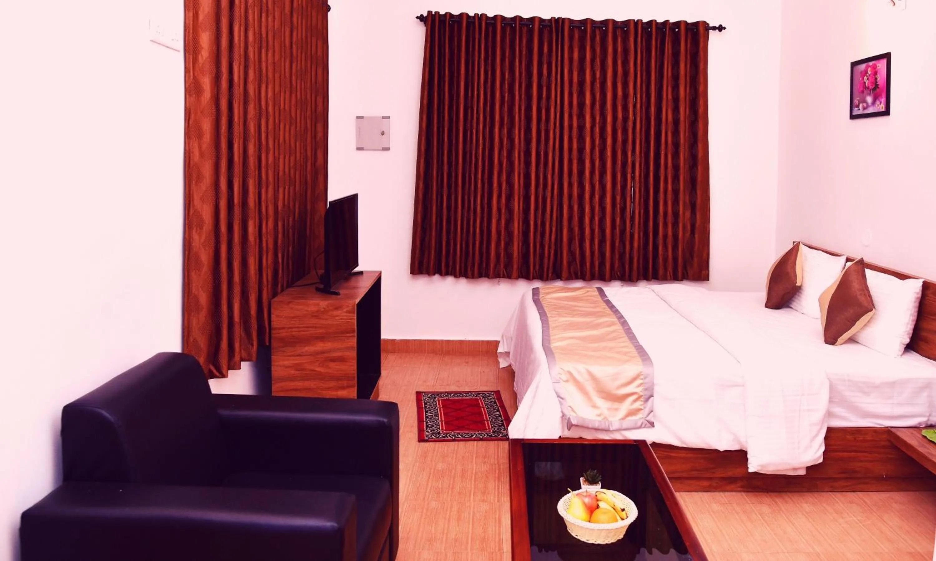 Photo of the whole room, Bed in ShriGo Bekal Fort Resort & Spa