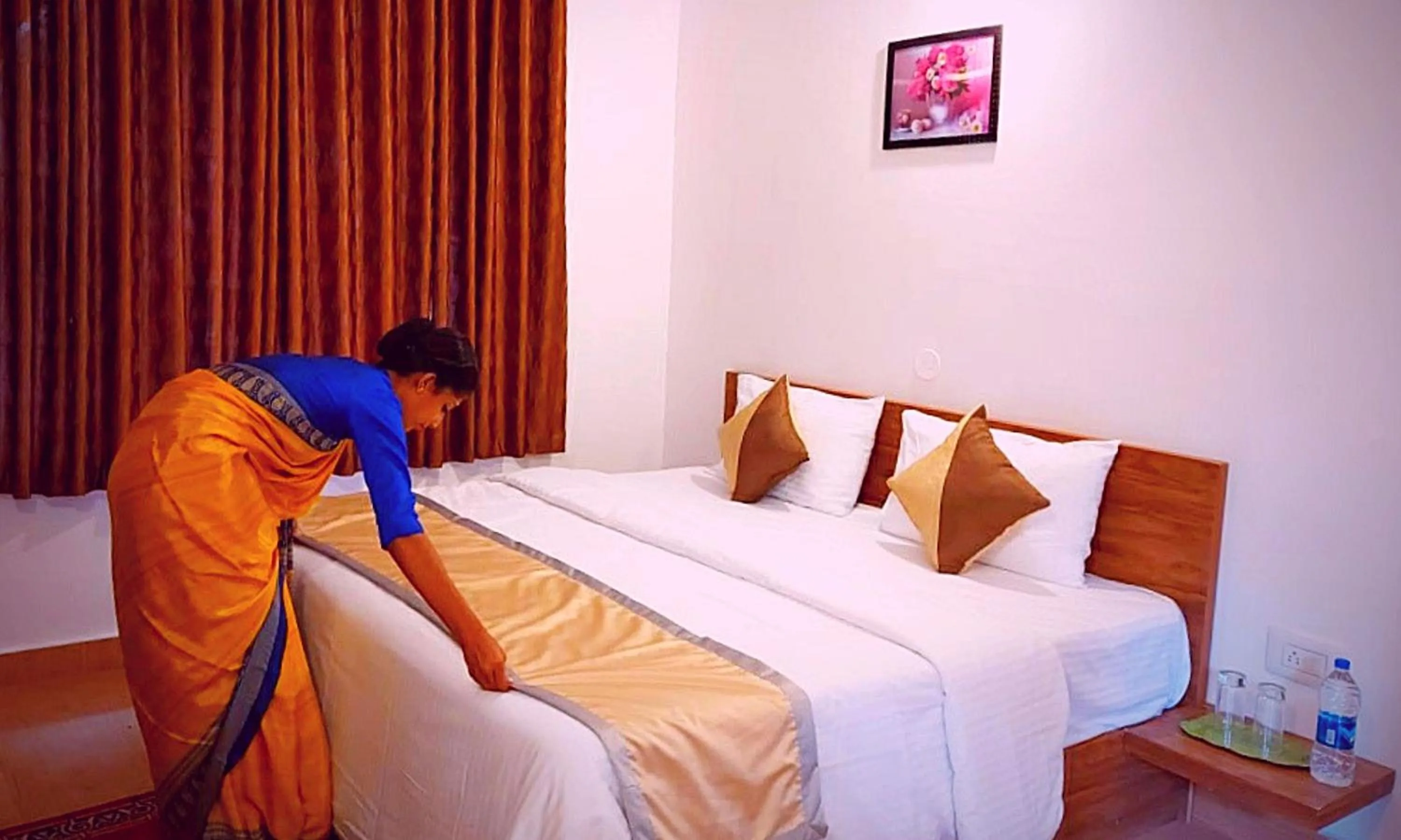Photo of the whole room, Bed in ShriGo Bekal Fort Resort & Spa