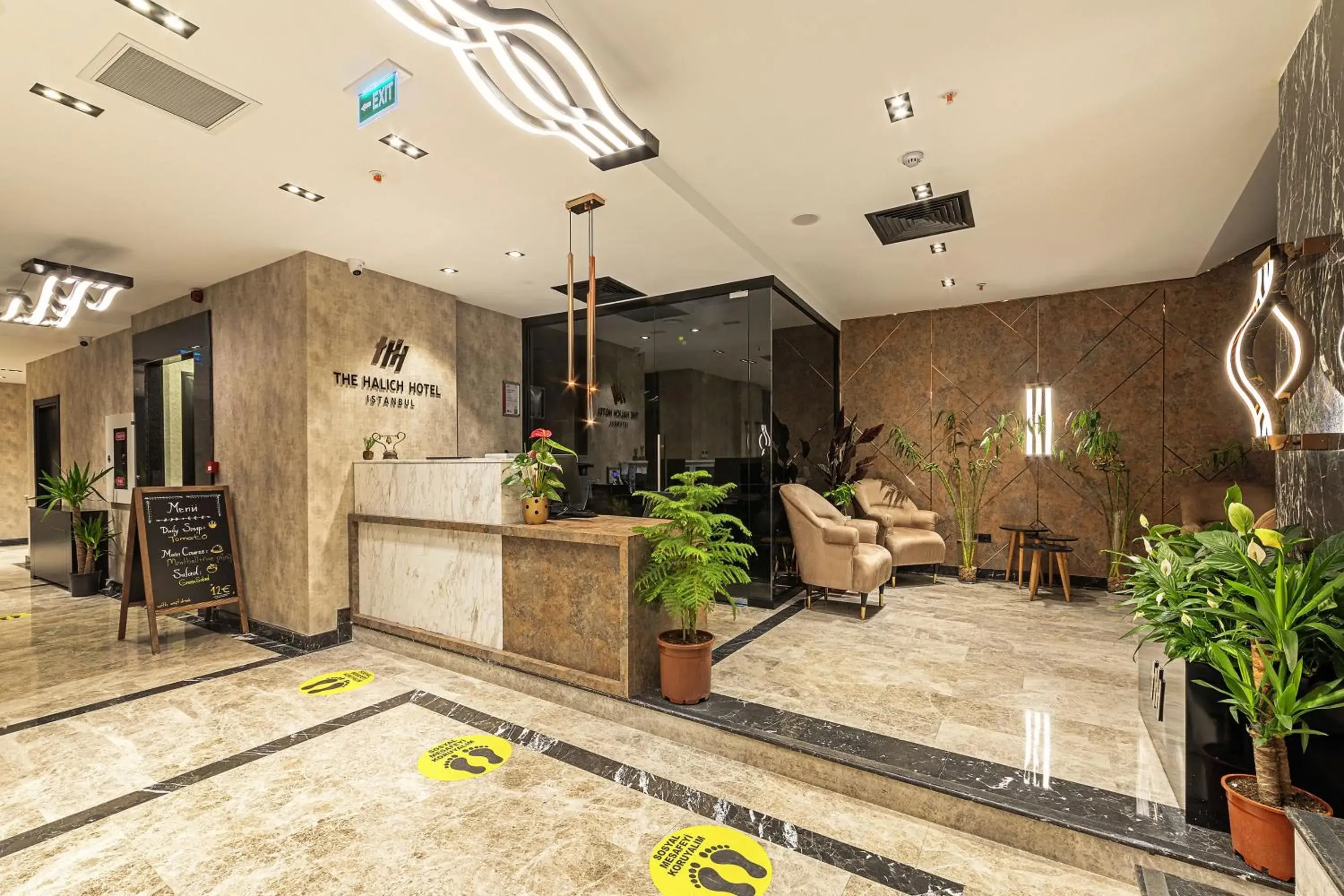Lobby or reception in The Halich Hotel Istanbul Karakoy - Special Category Lobby or reception in The Halich Hotel Istanbul Karakoy - Special Category