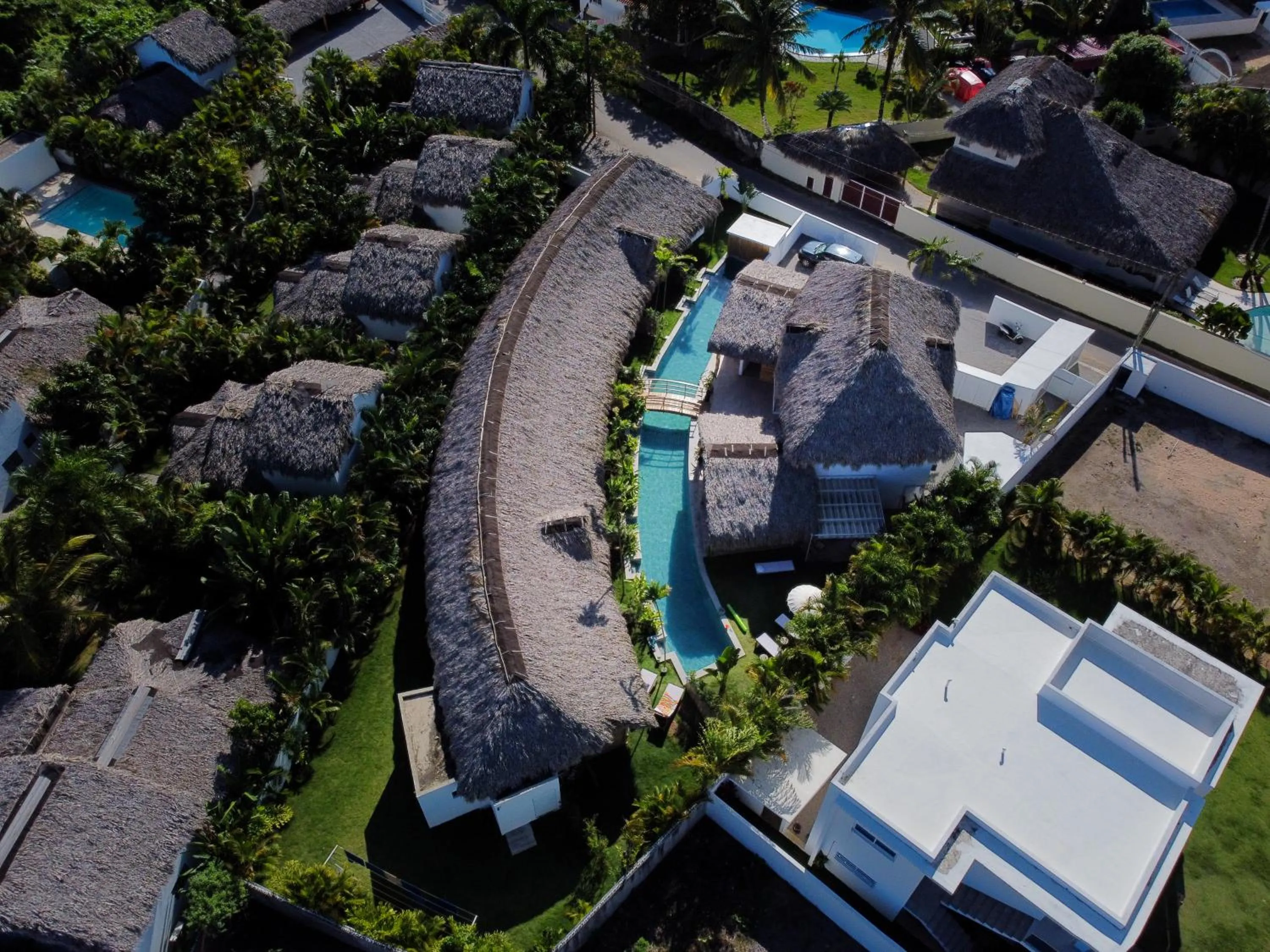 Bird's eye view in TAKUMA BOUTIK HOTEL