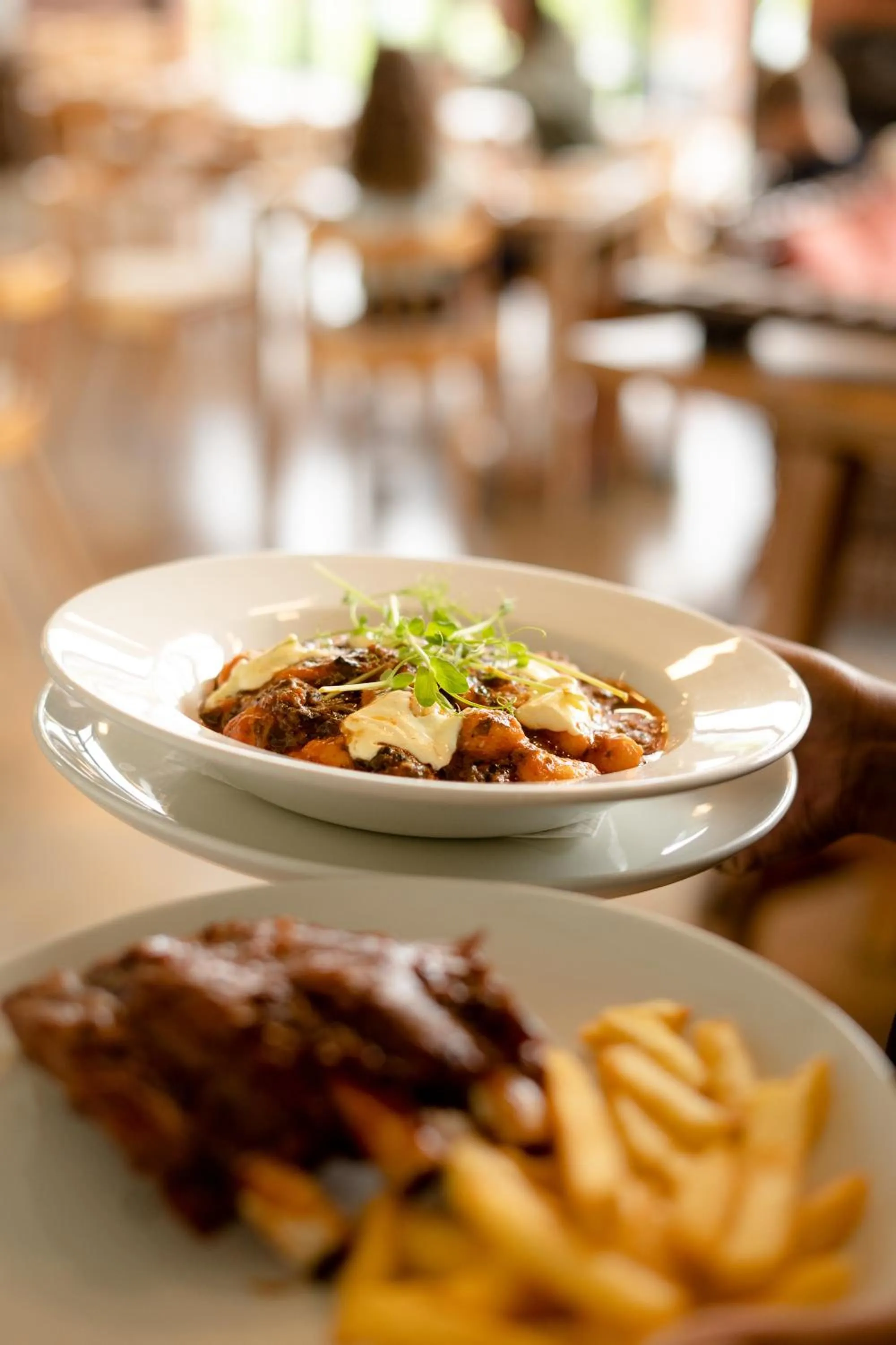 Dinner in Dragonview Lodge