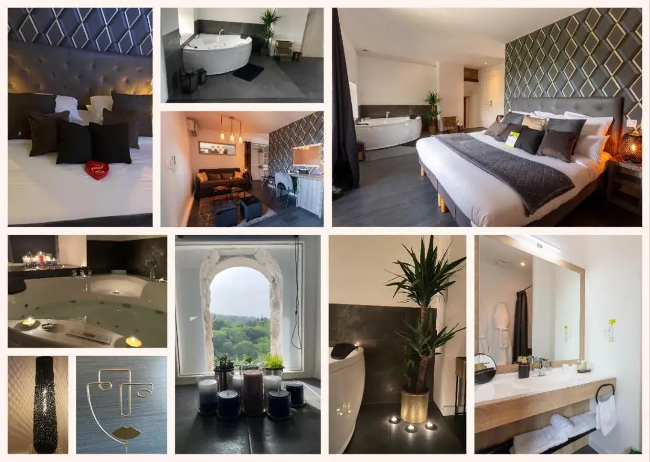 King Suite with Spa Bath in Le Château d'Argens King Suite with Spa Bath in Le Château d'Argens