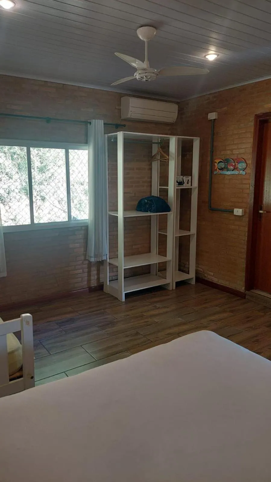 Bed in Cobertura na Enseada a 80 m da areia