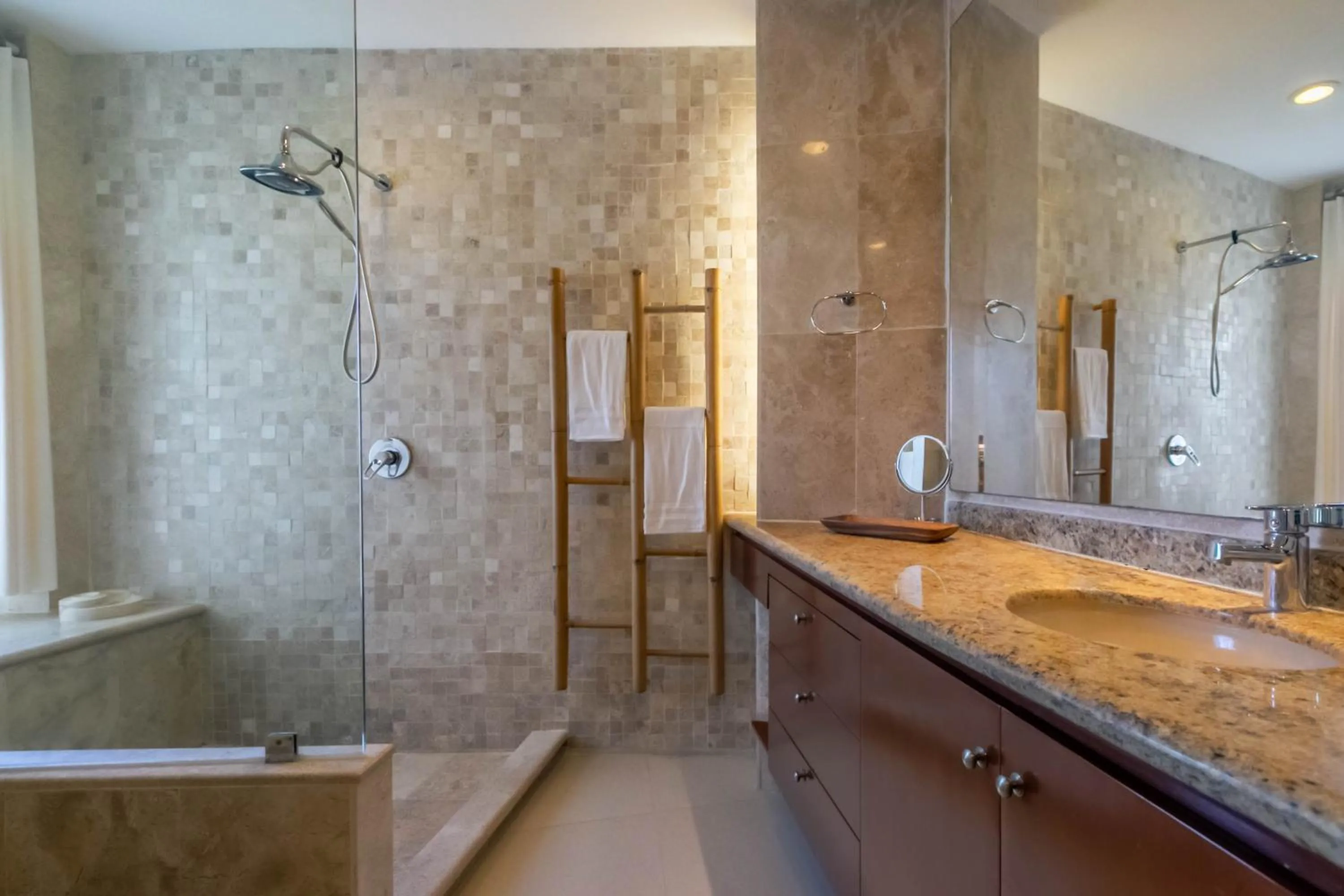 Shower in Sunset Condo 104 Puerta al Mar Isla Mujeres Mexico