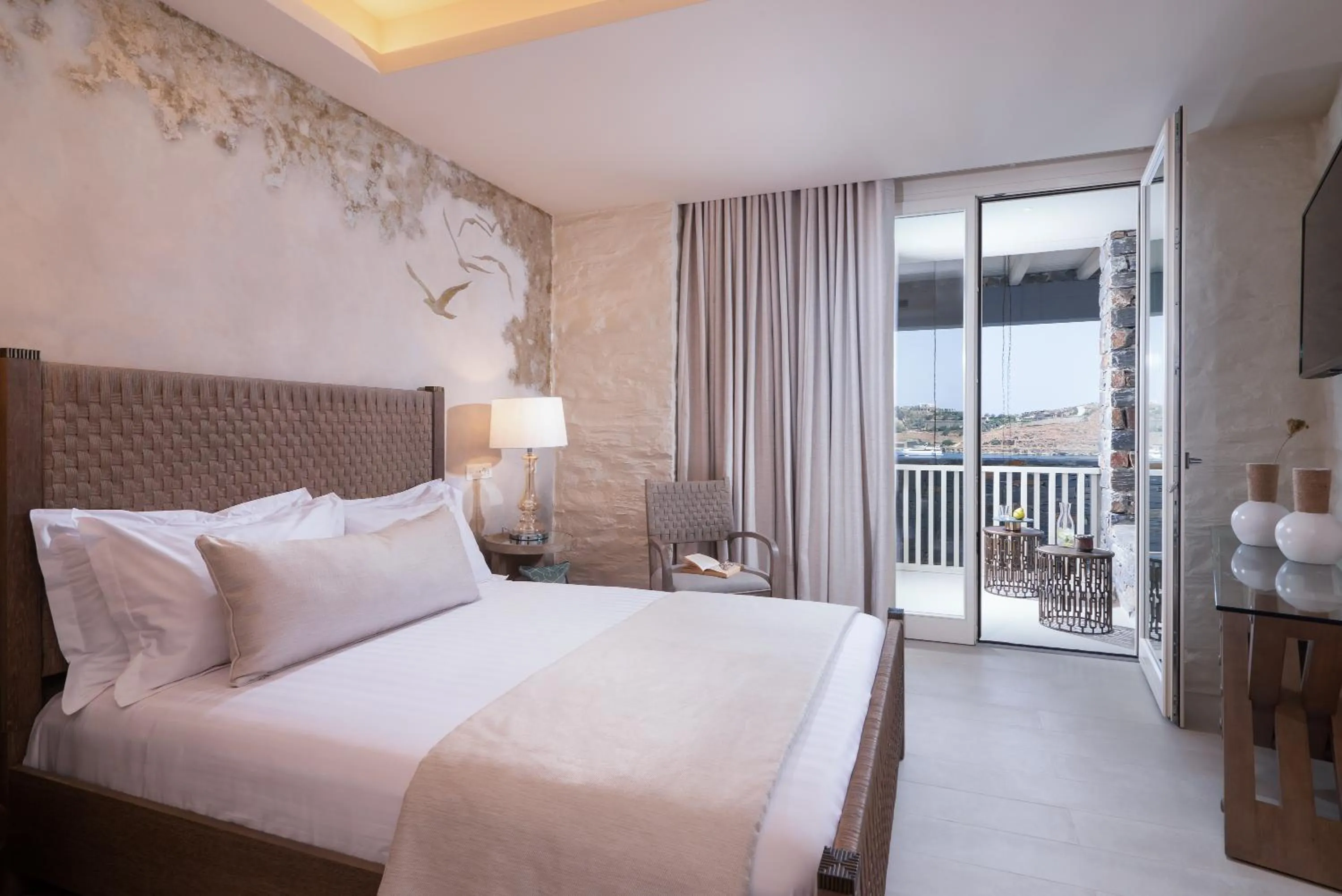 Bedroom, Bed in Ydor Hotel & Spa by Sandglass