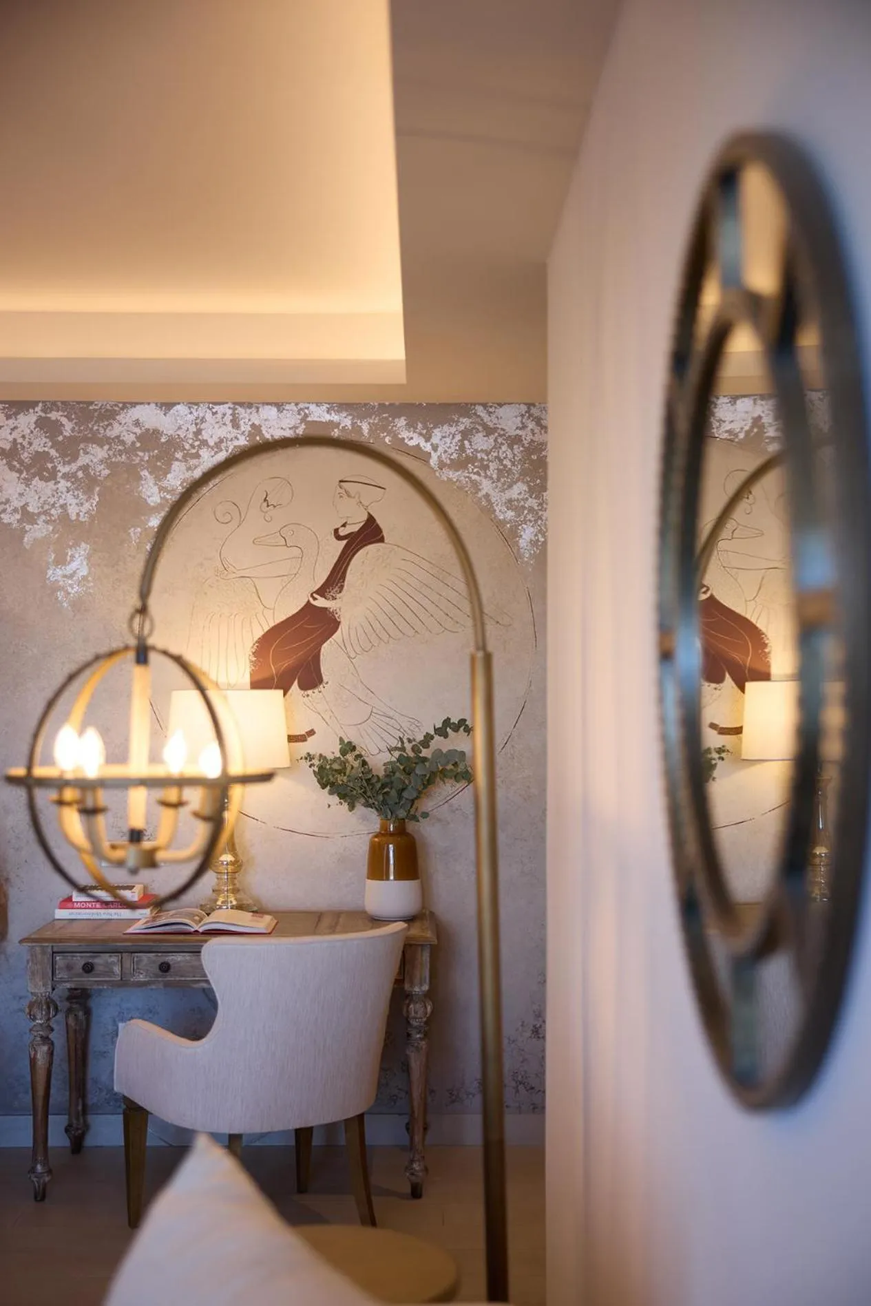 Decorative detail in Ydor Hotel & Spa by Sandglass