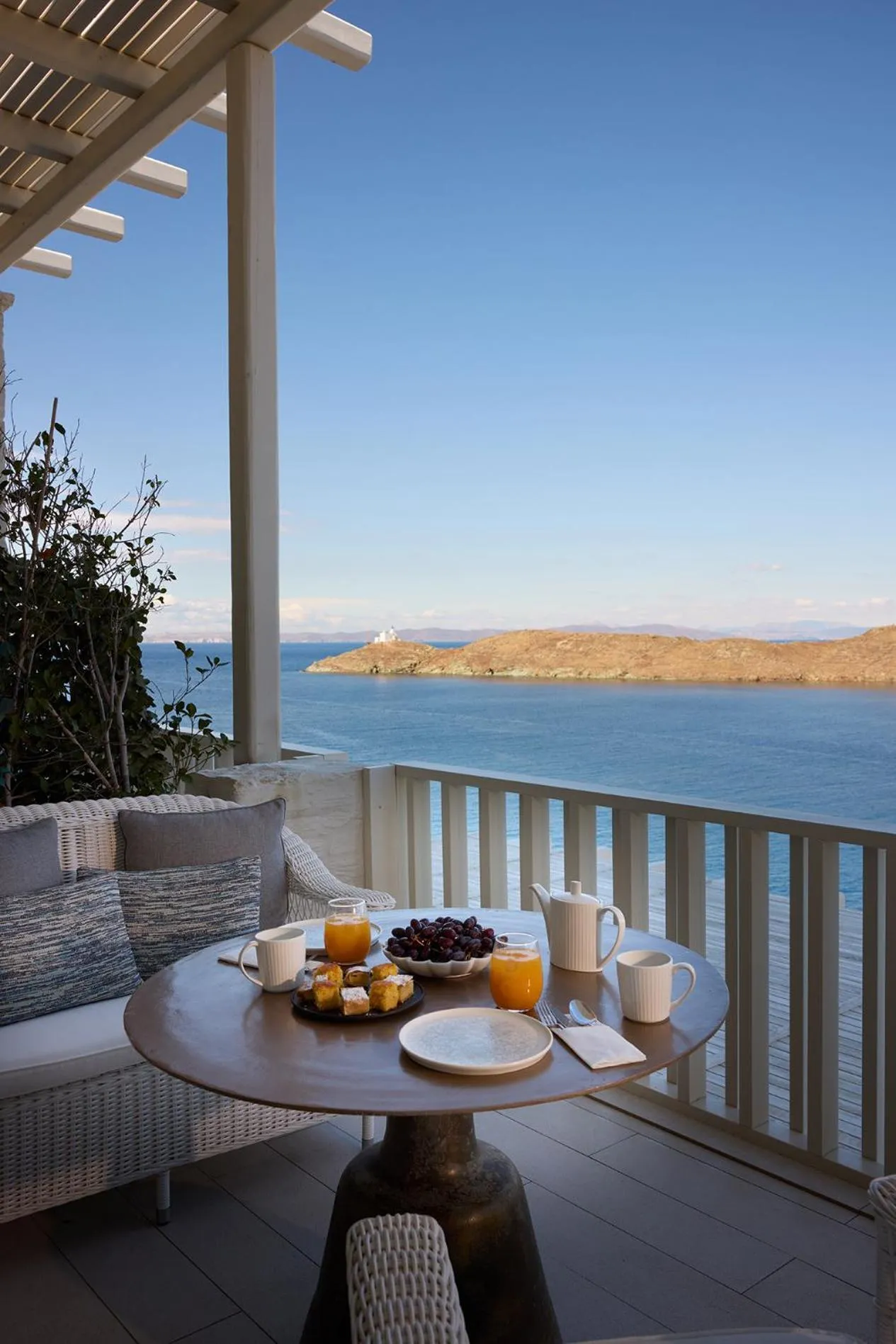 Patio in Ydor Hotel & Spa by Sandglass