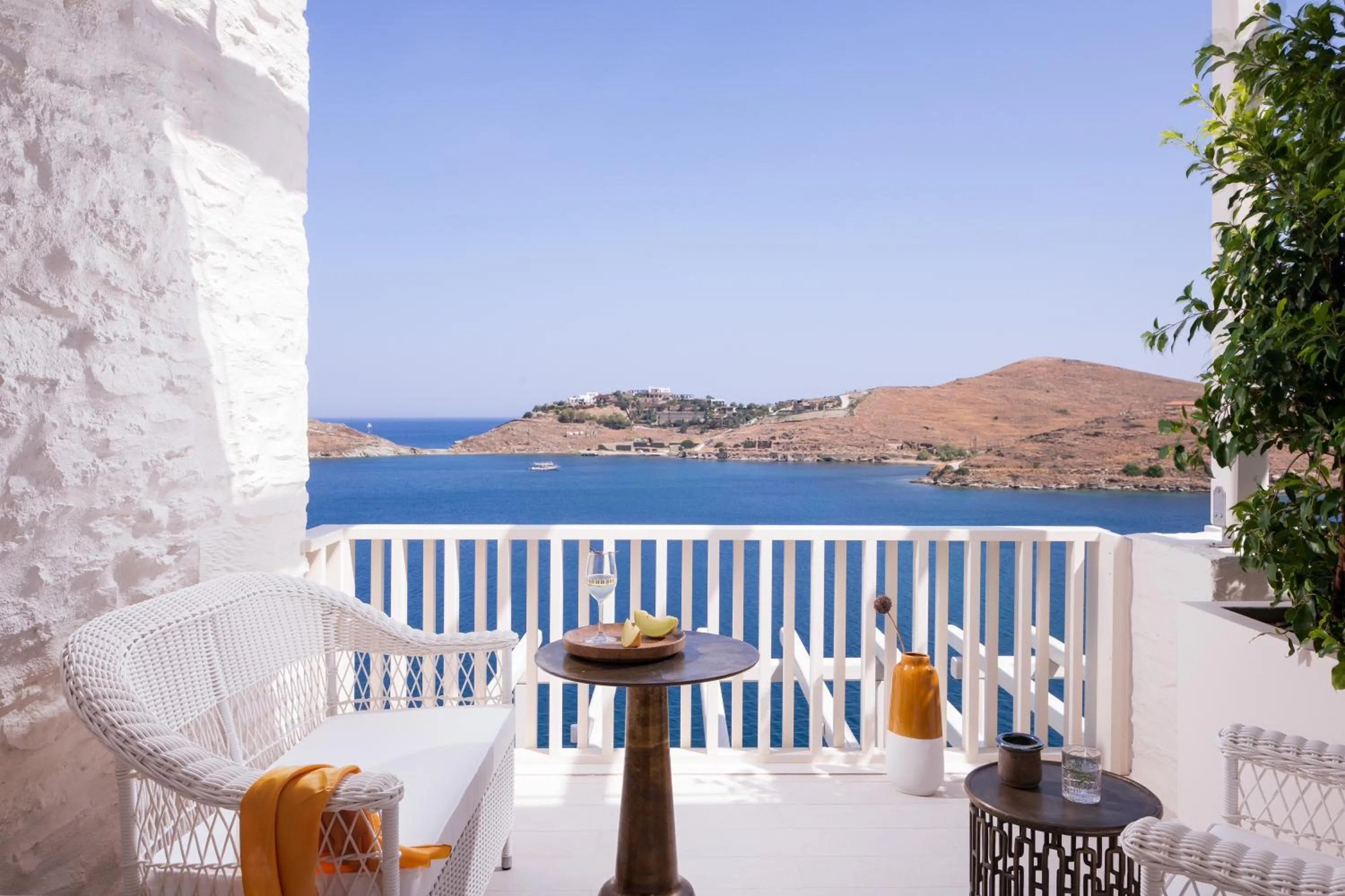 Balcony/Terrace in Ydor Hotel & Spa by Sandglass