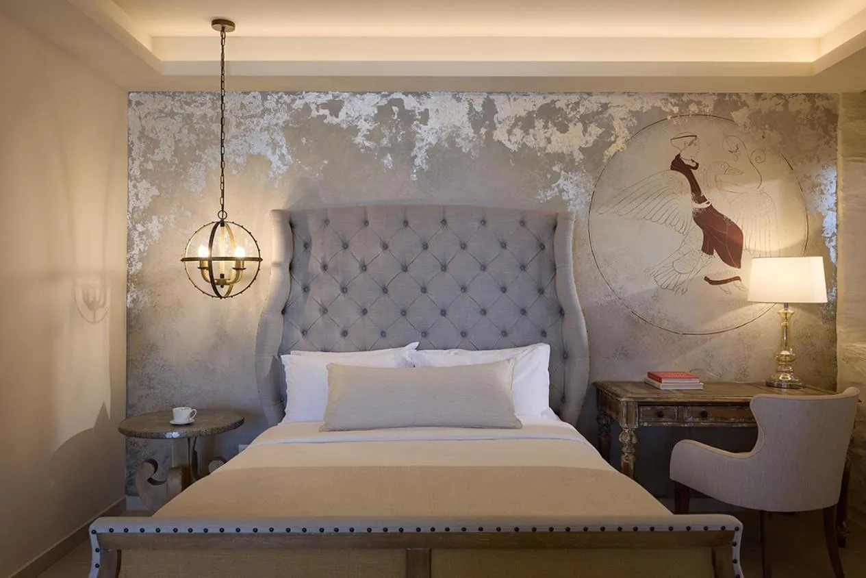 Bed in Ydor Hotel & Spa by Sandglass