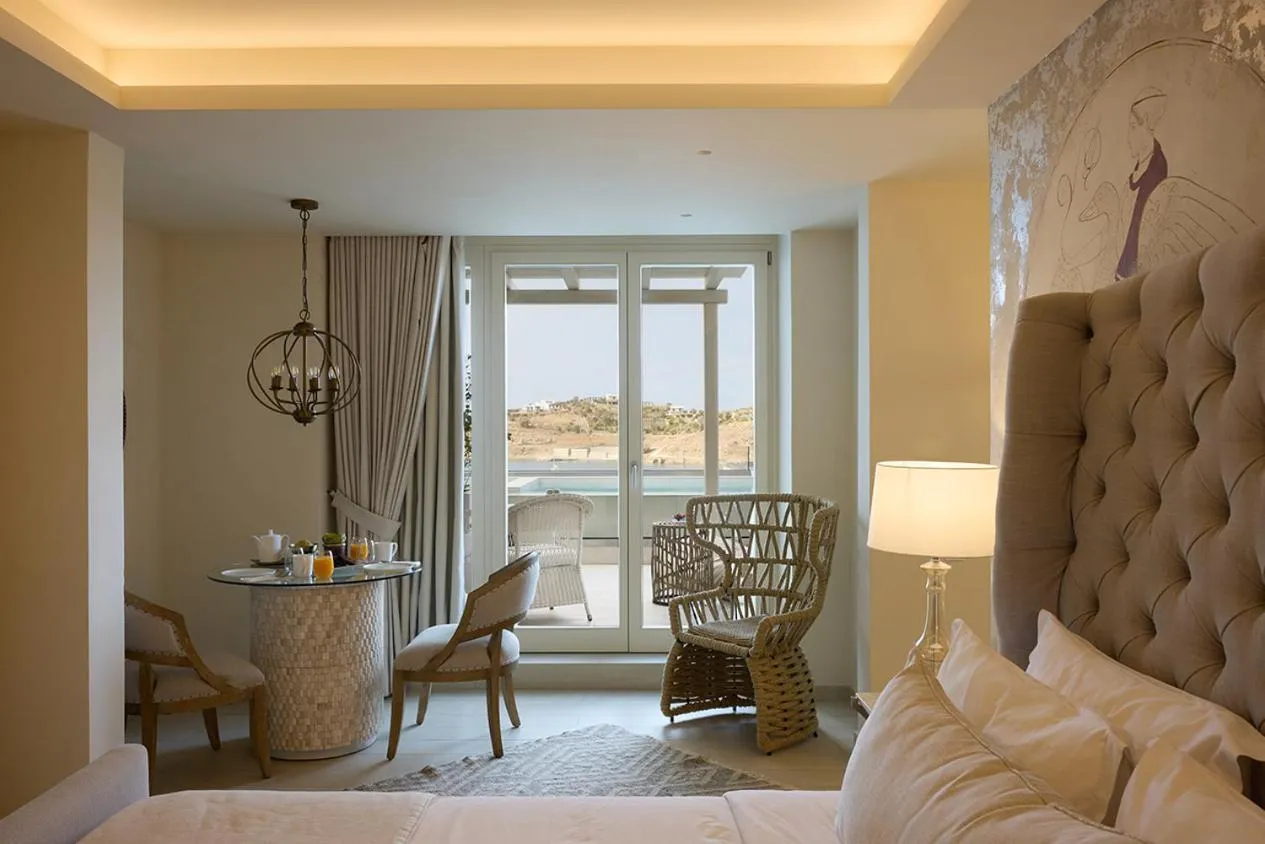 Bed in Ydor Hotel & Spa by Sandglass