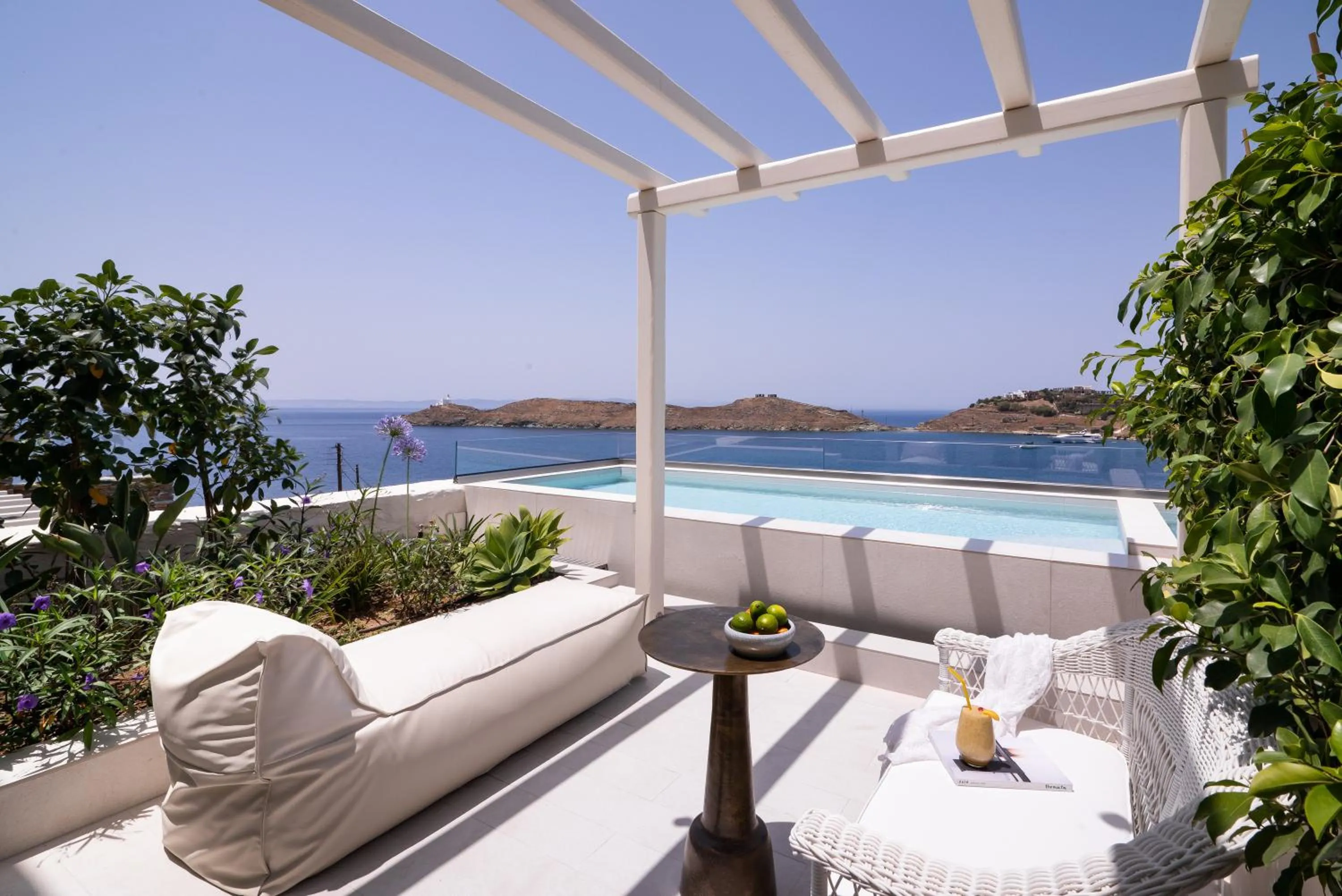 Balcony/Terrace in Ydor Hotel & Spa by Sandglass