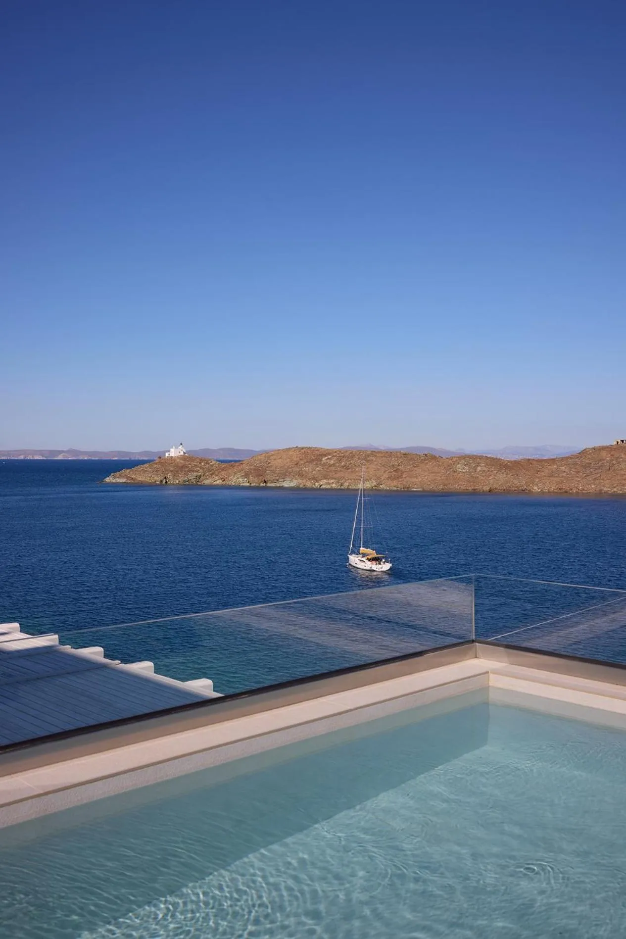 Pool view in Ydor Hotel & Spa by Sandglass