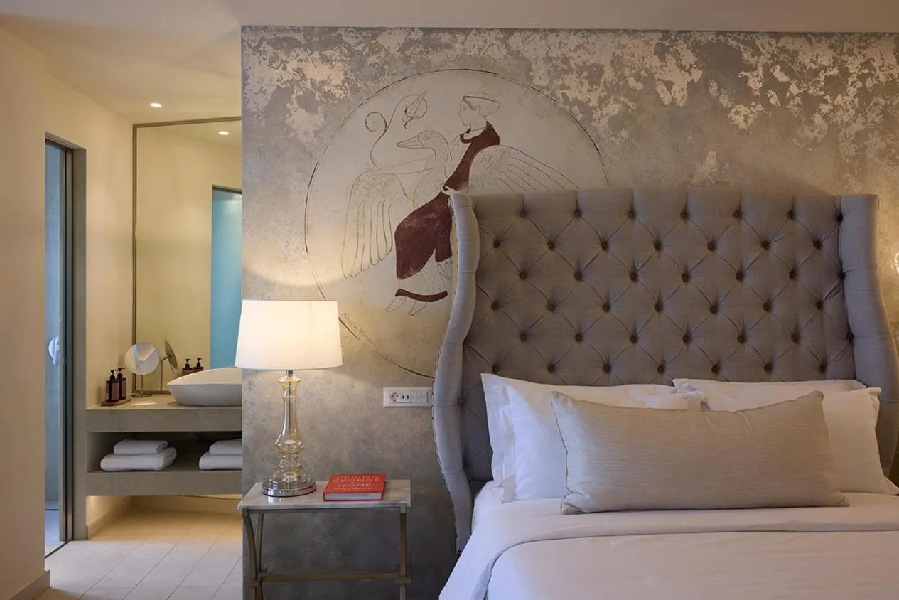 Bed in Ydor Hotel & Spa by Sandglass