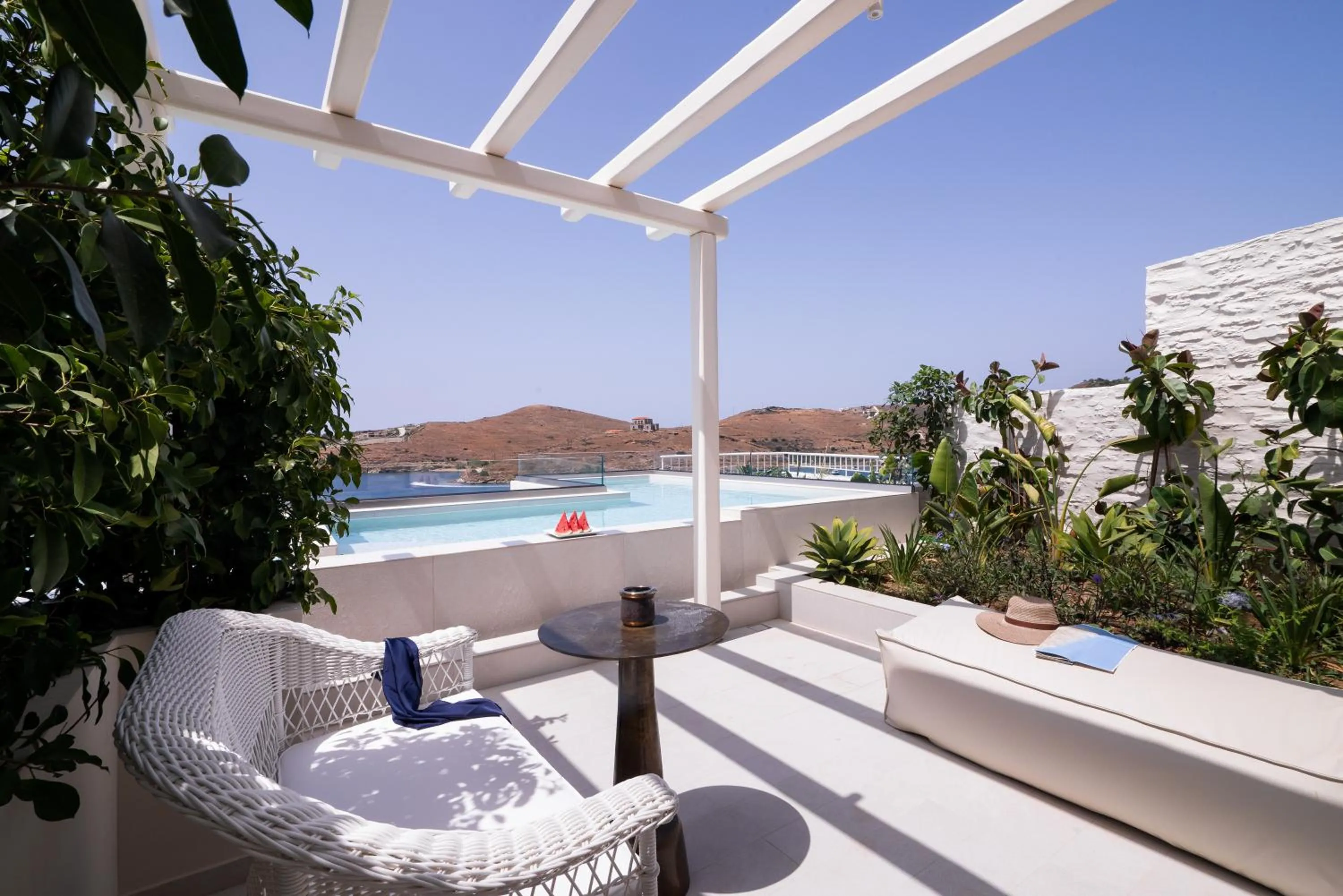 Balcony/Terrace in Ydor Hotel & Spa by Sandglass