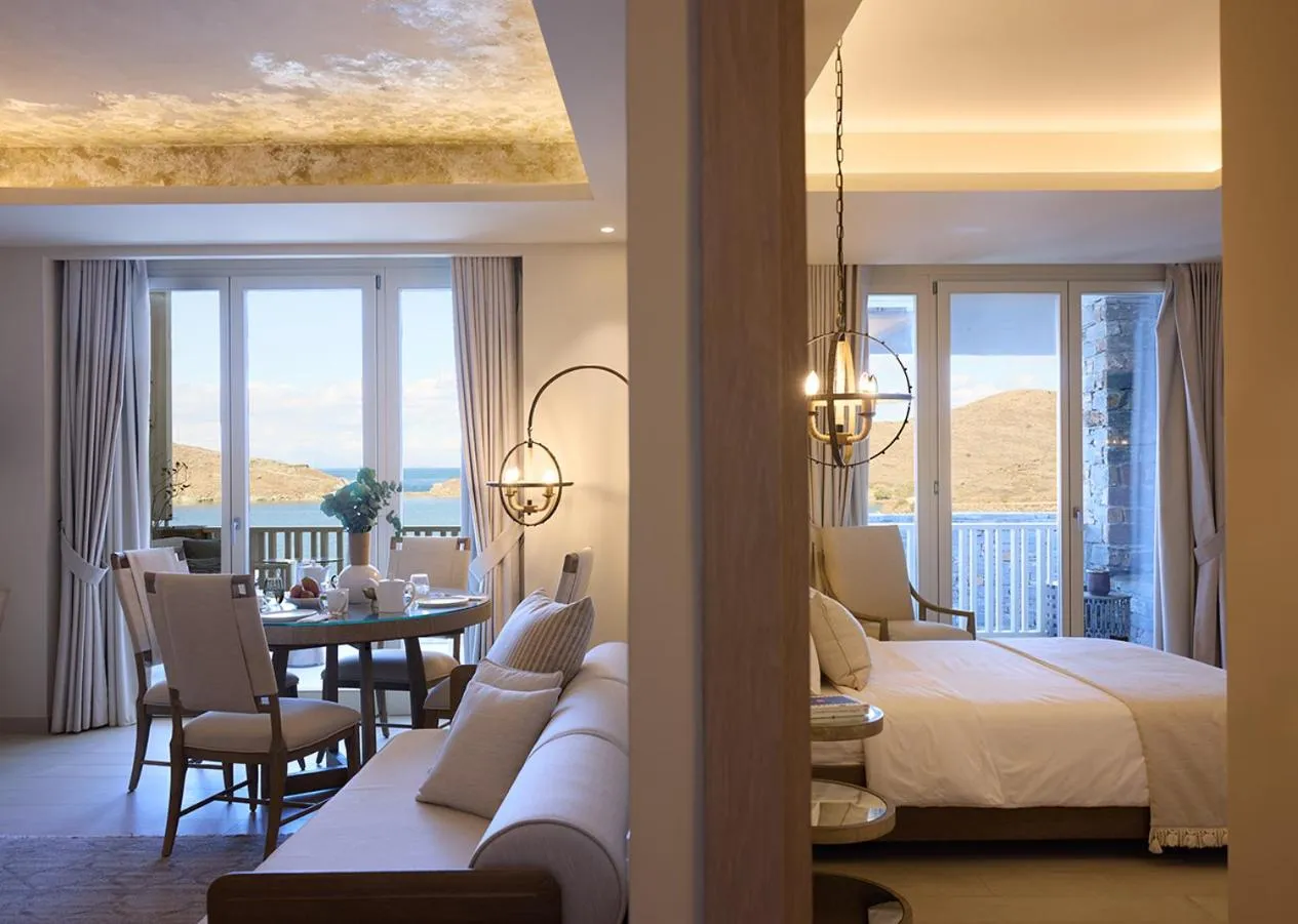 Living room, Bed in Ydor Hotel & Spa by Sandglass