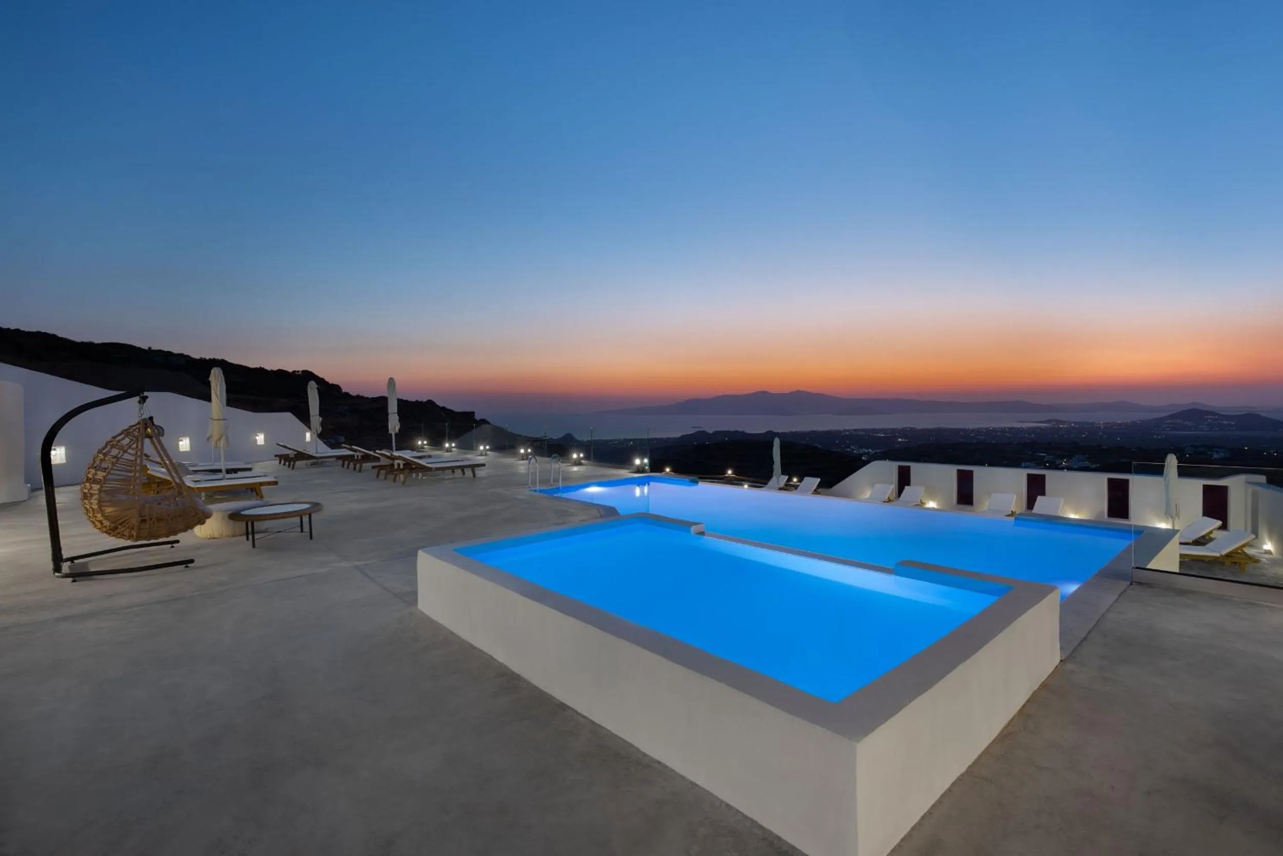 Pool view in Mandilaras Village