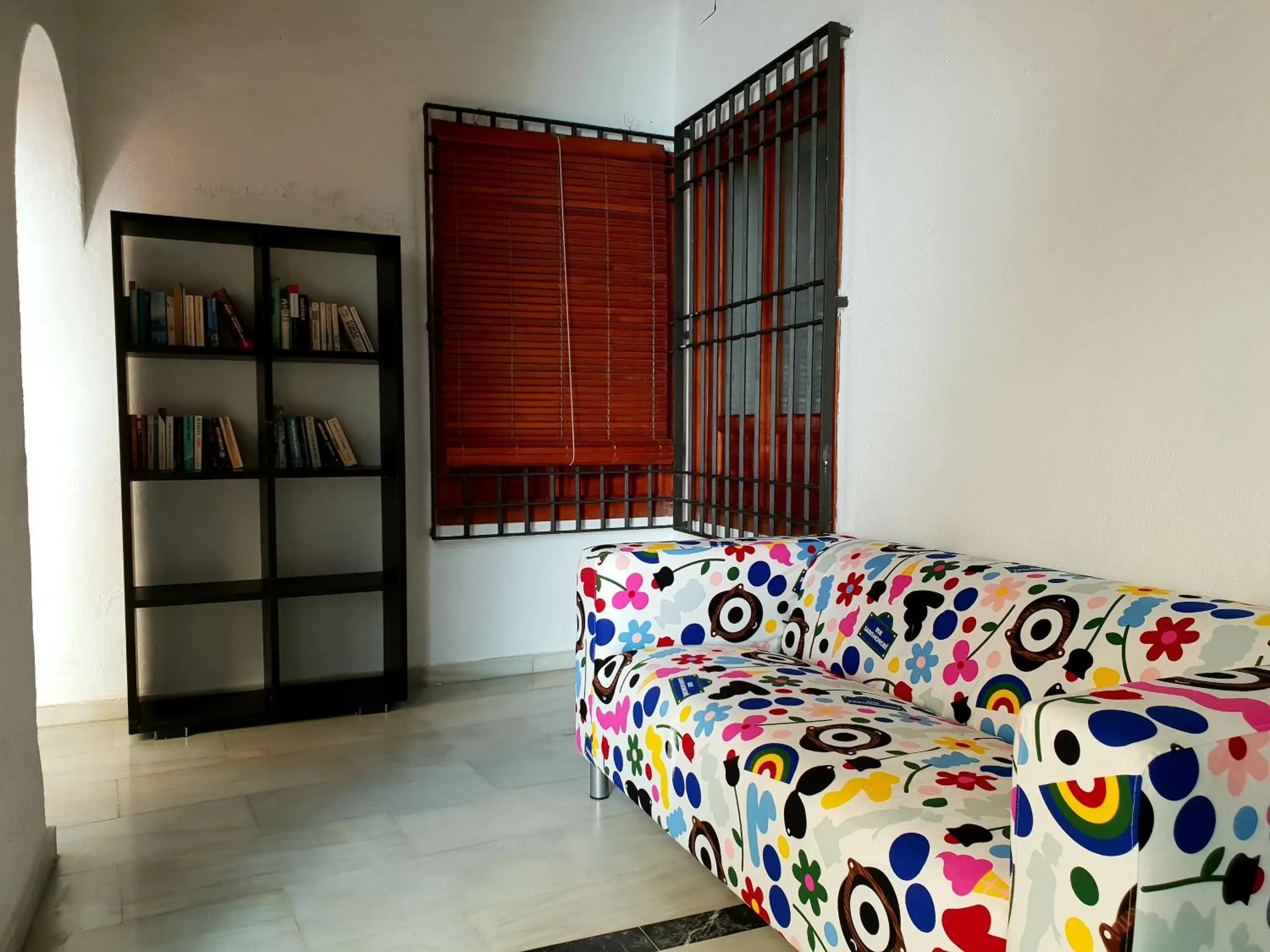 Living room, Bed in Arc House Córdoba Only Adults Living room, Bed in Arc House Córdoba Only Adults