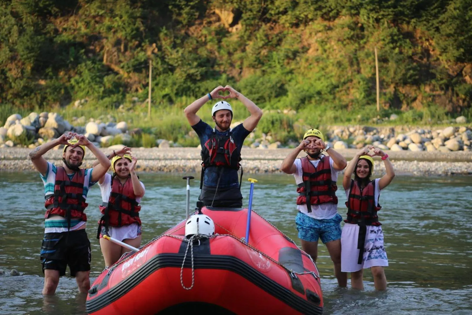 People in River Didi Otel