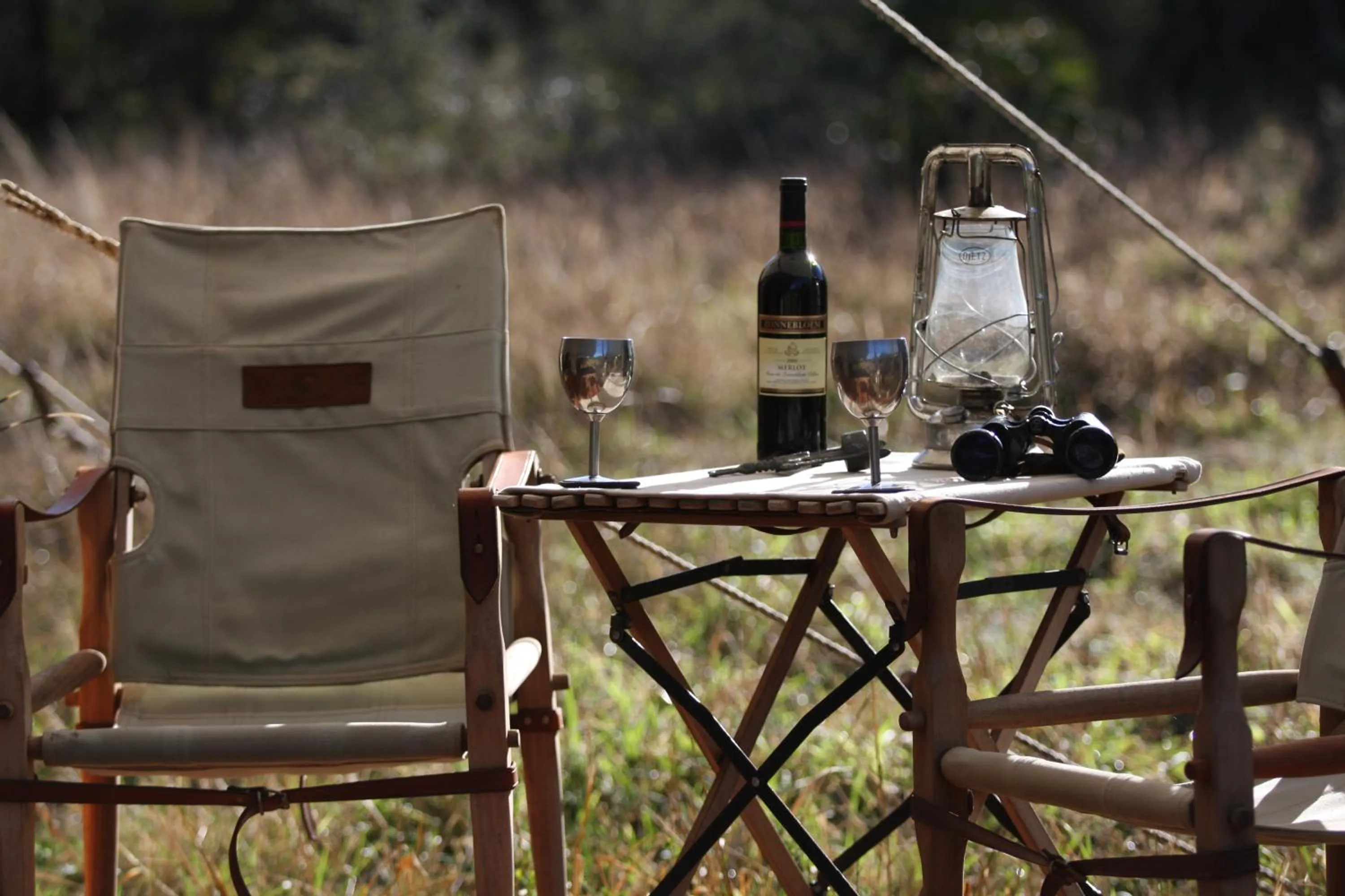 View (from property/room) in Quatermain's 1920's Safari Camp – Amakhala Game Reserve