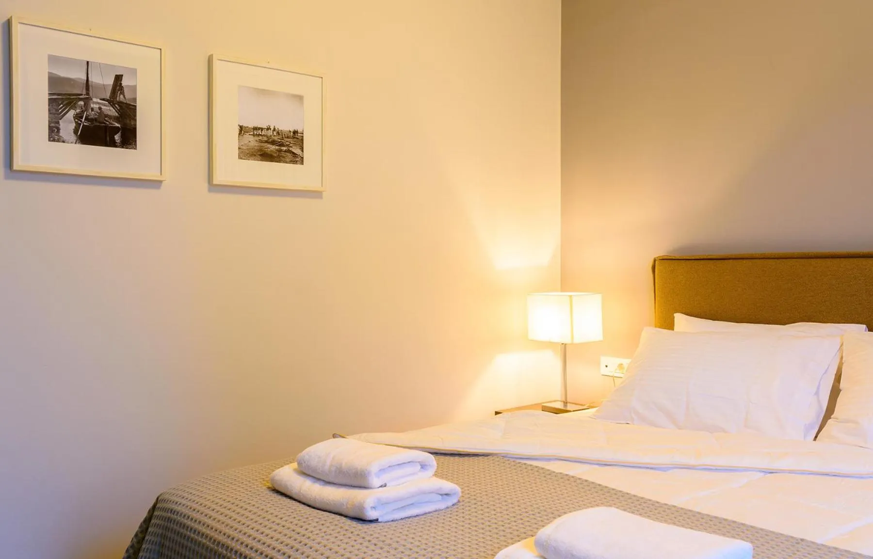 Bedroom, Bed in Elounda Colour Apartments