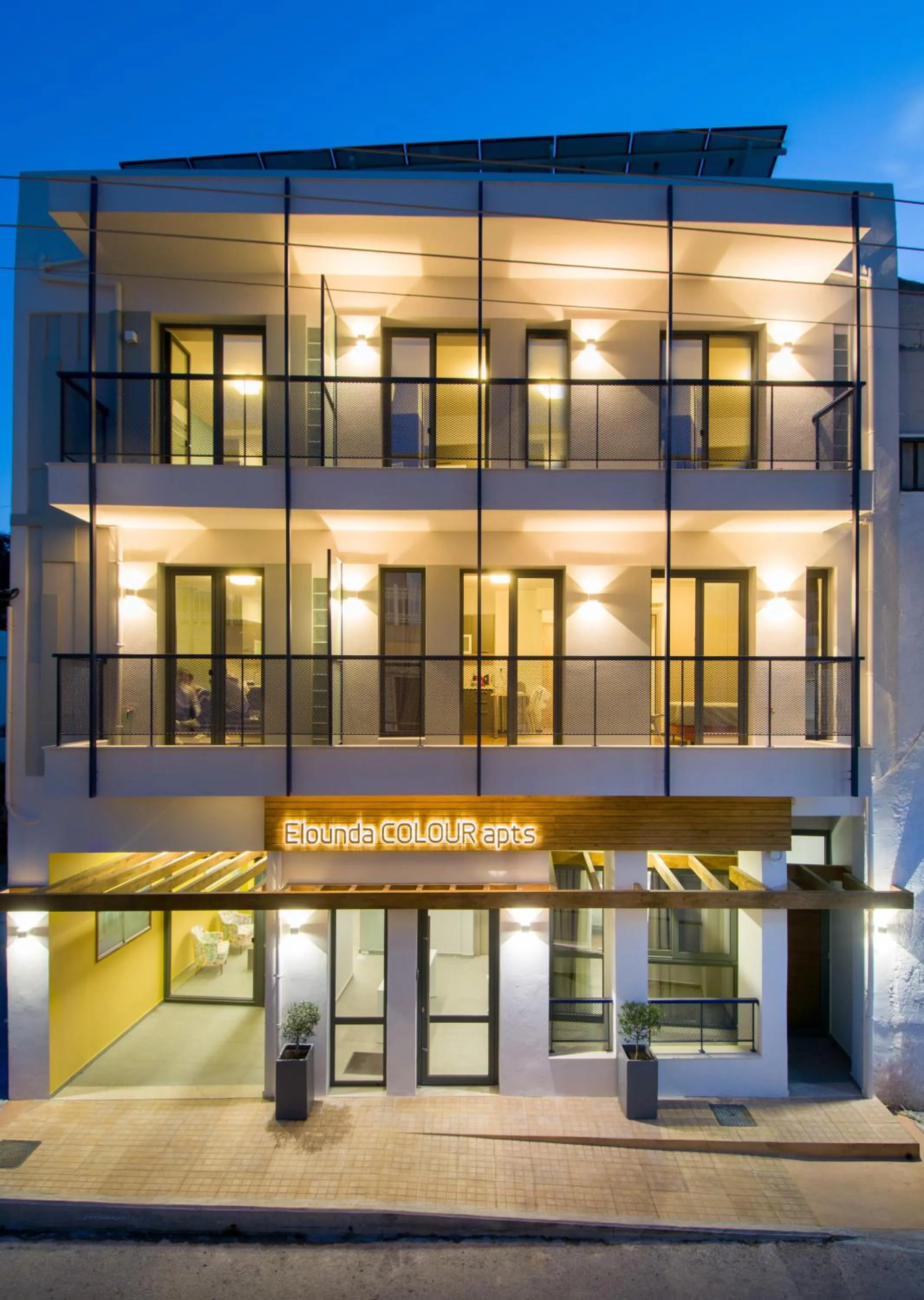 Property building in Elounda Colour Apartments
