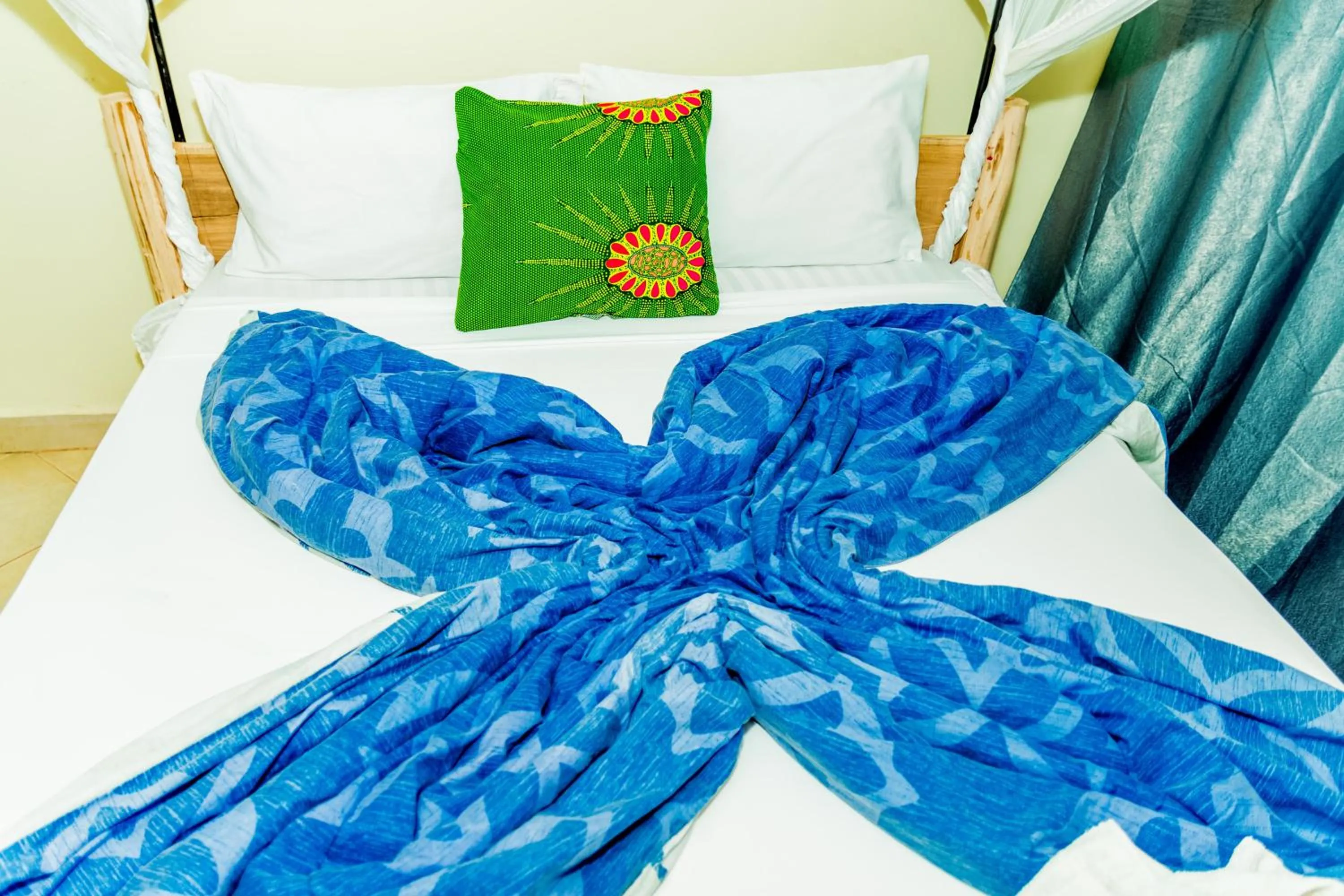 Bedroom in Kilimanjaro Summit Lodge