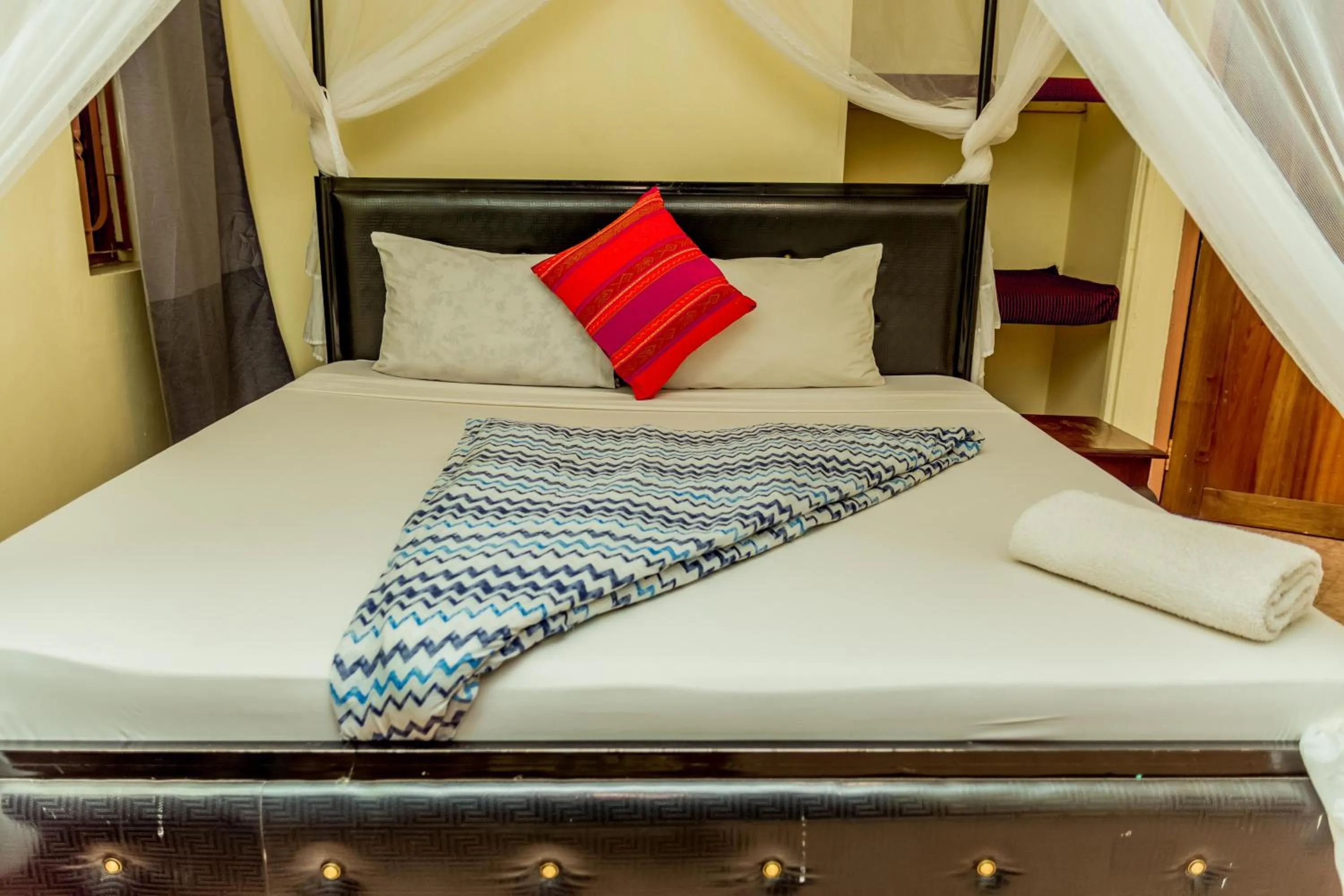 Bedroom in Kilimanjaro Summit Lodge